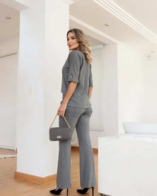 Conjunto Madrid - Cinza