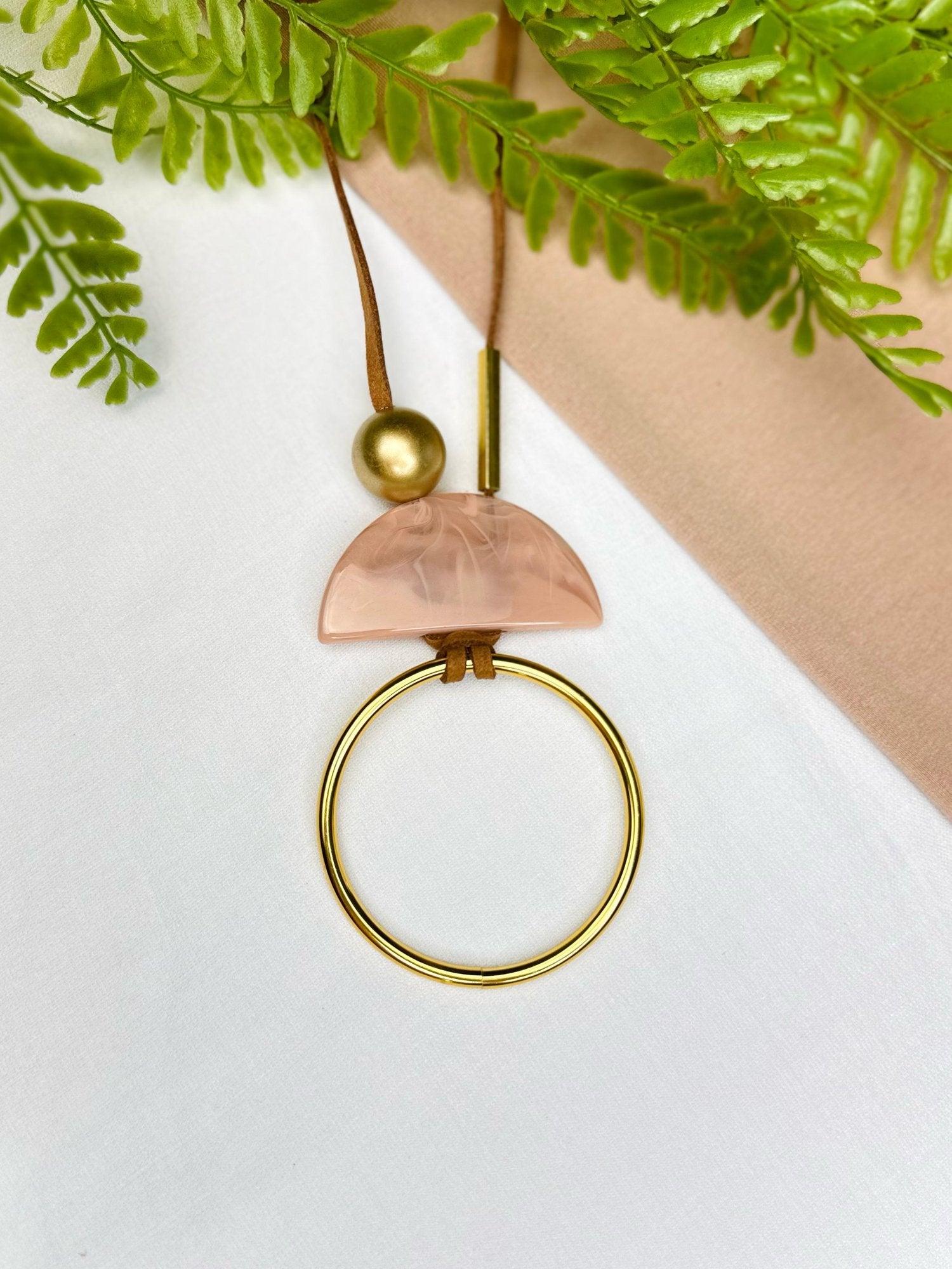Colar Meca - Rosé