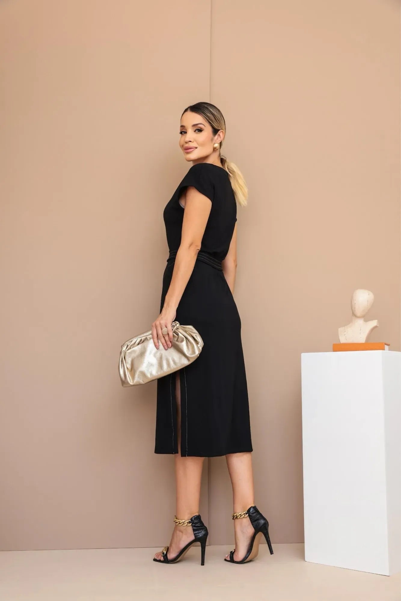 Vestido Impacto - Preto