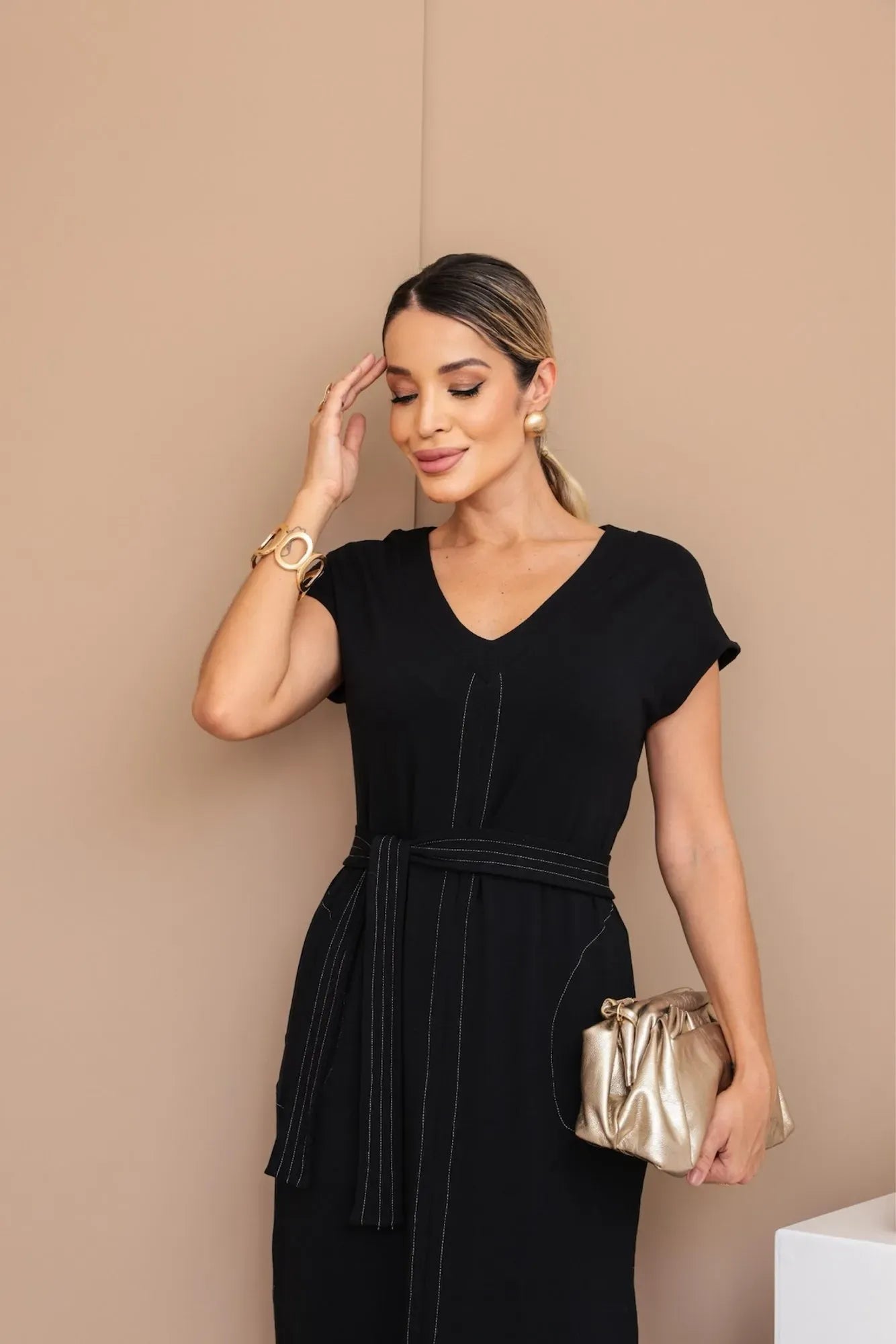 Vestido Impacto - Preto