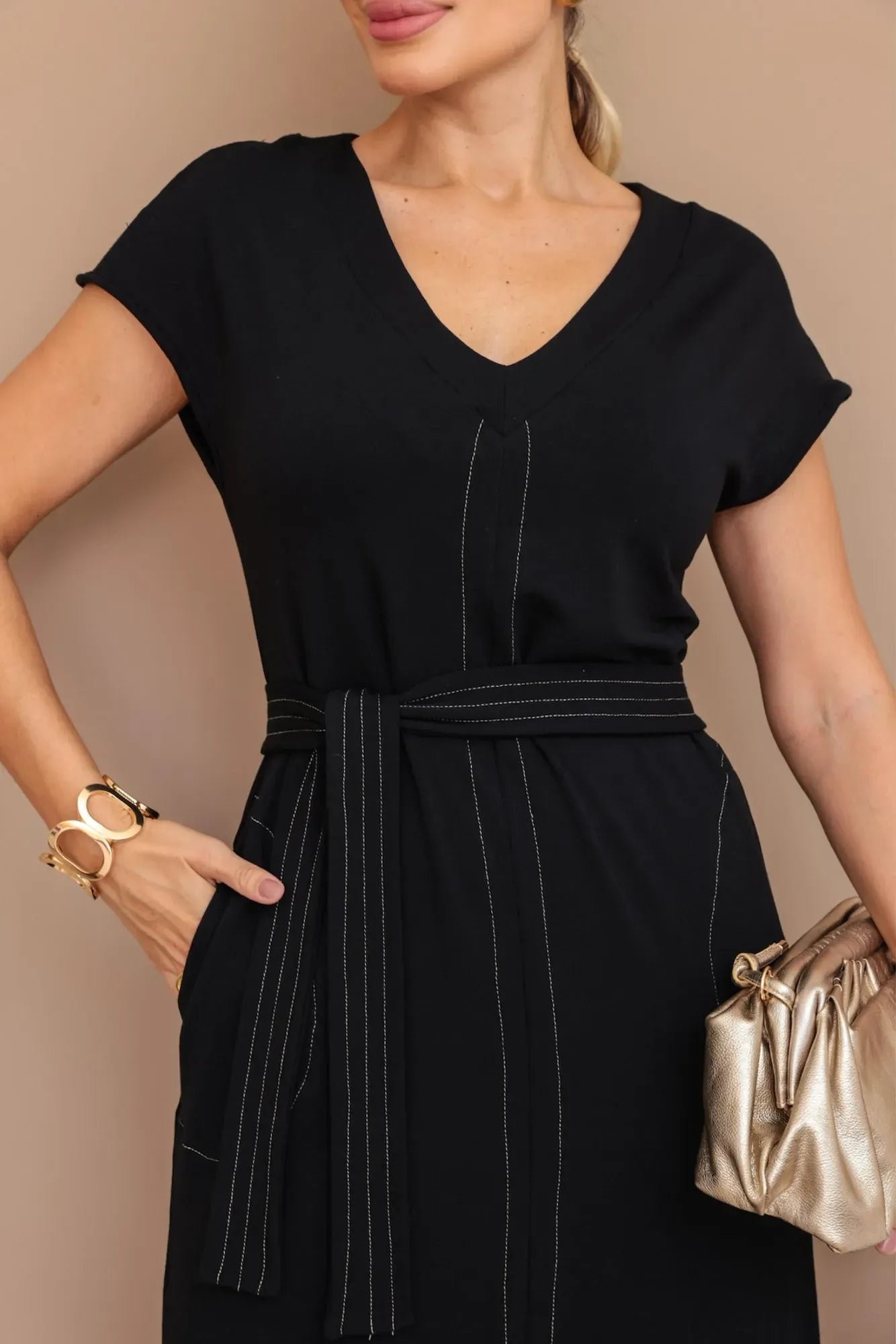 Vestido Impacto - Preto