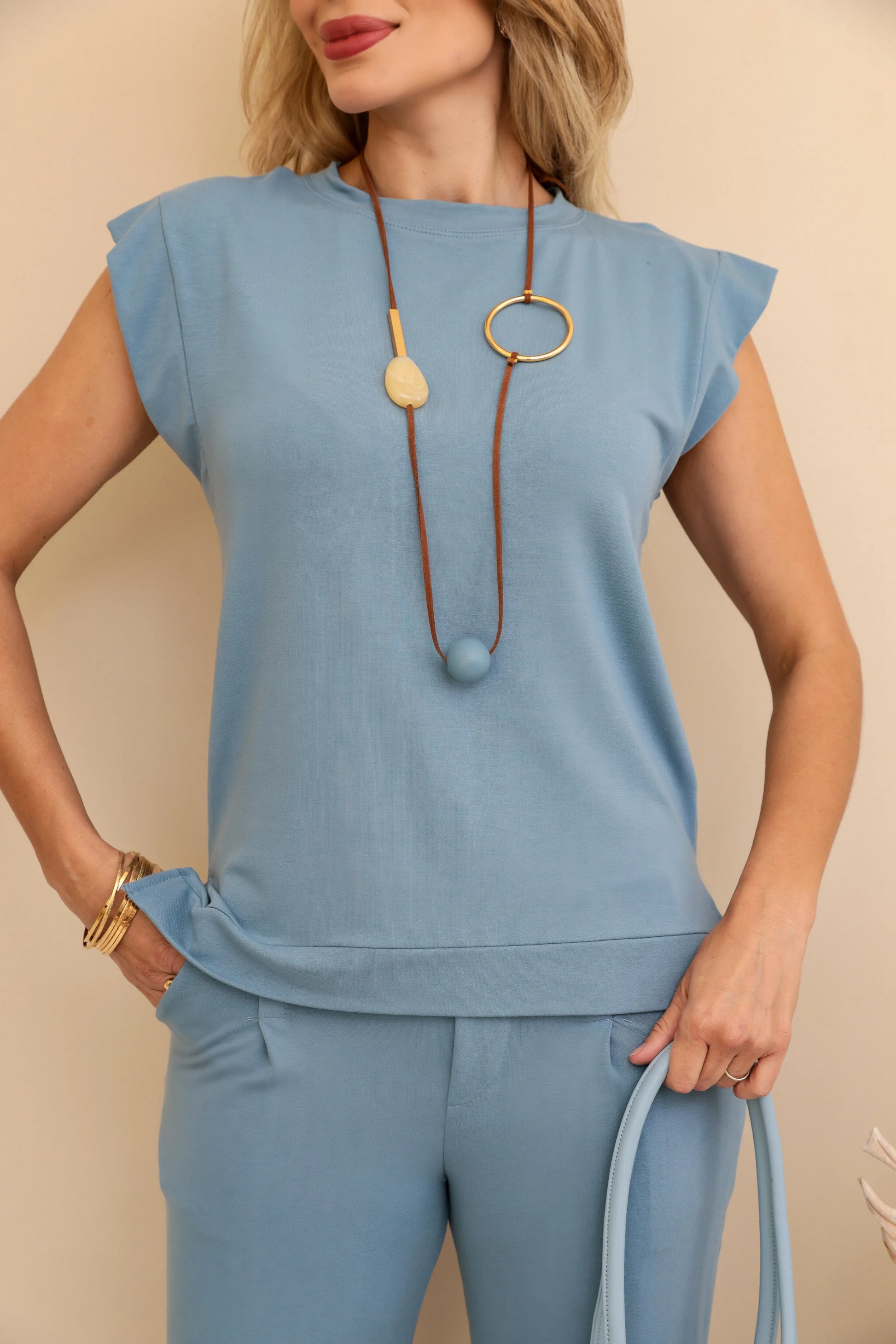 Conjunto Casual - Azul Jeans