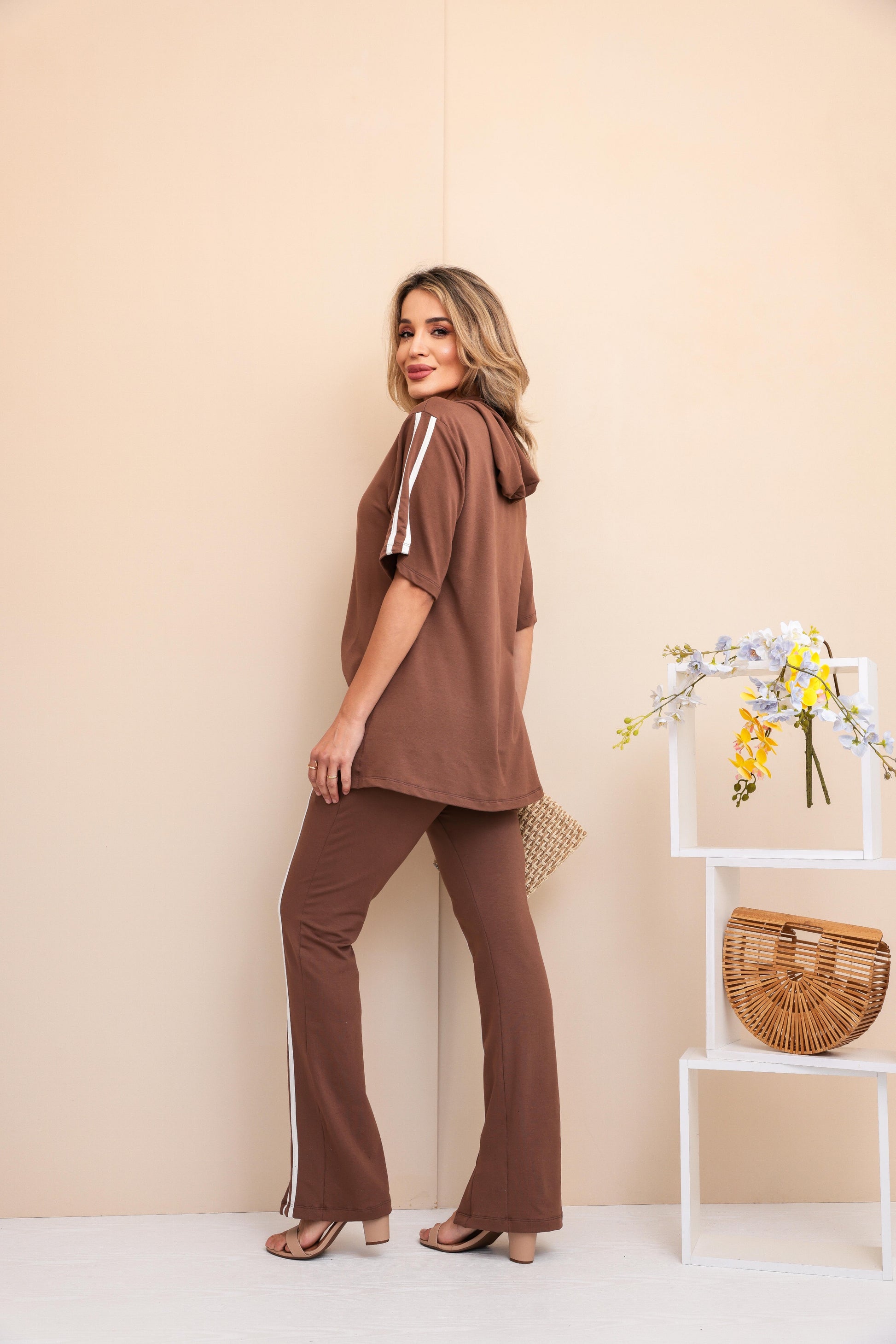 Conjunto Creta - Marrom