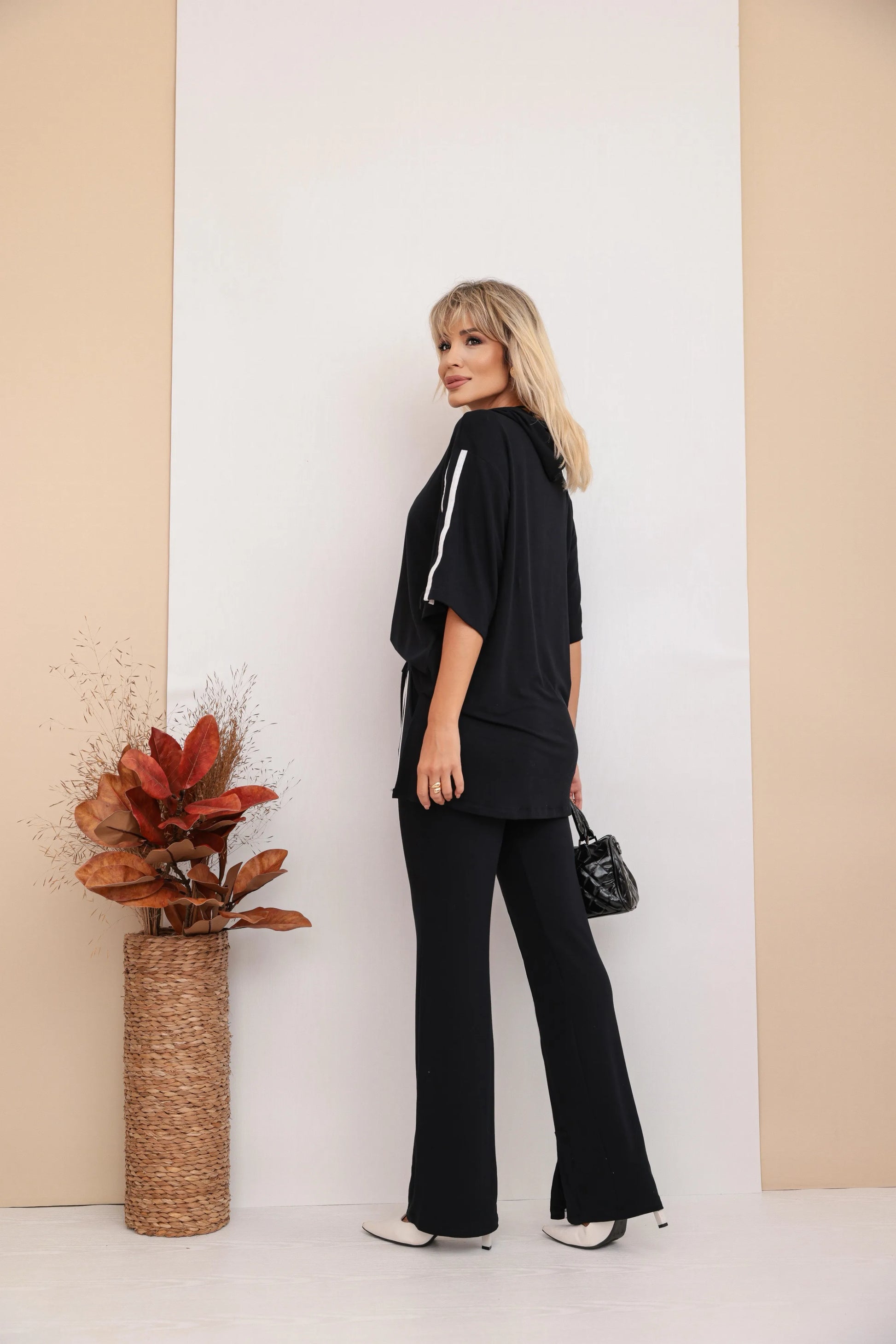Conjunto Creta - Preto
