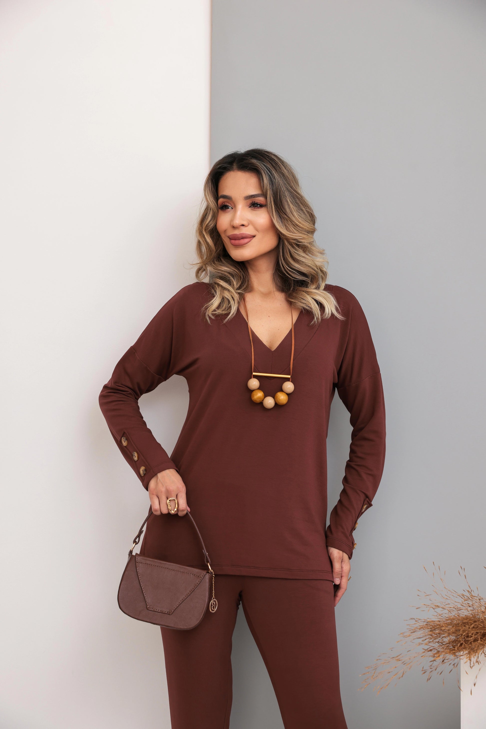 Conjunto Elegance - Capuccino
