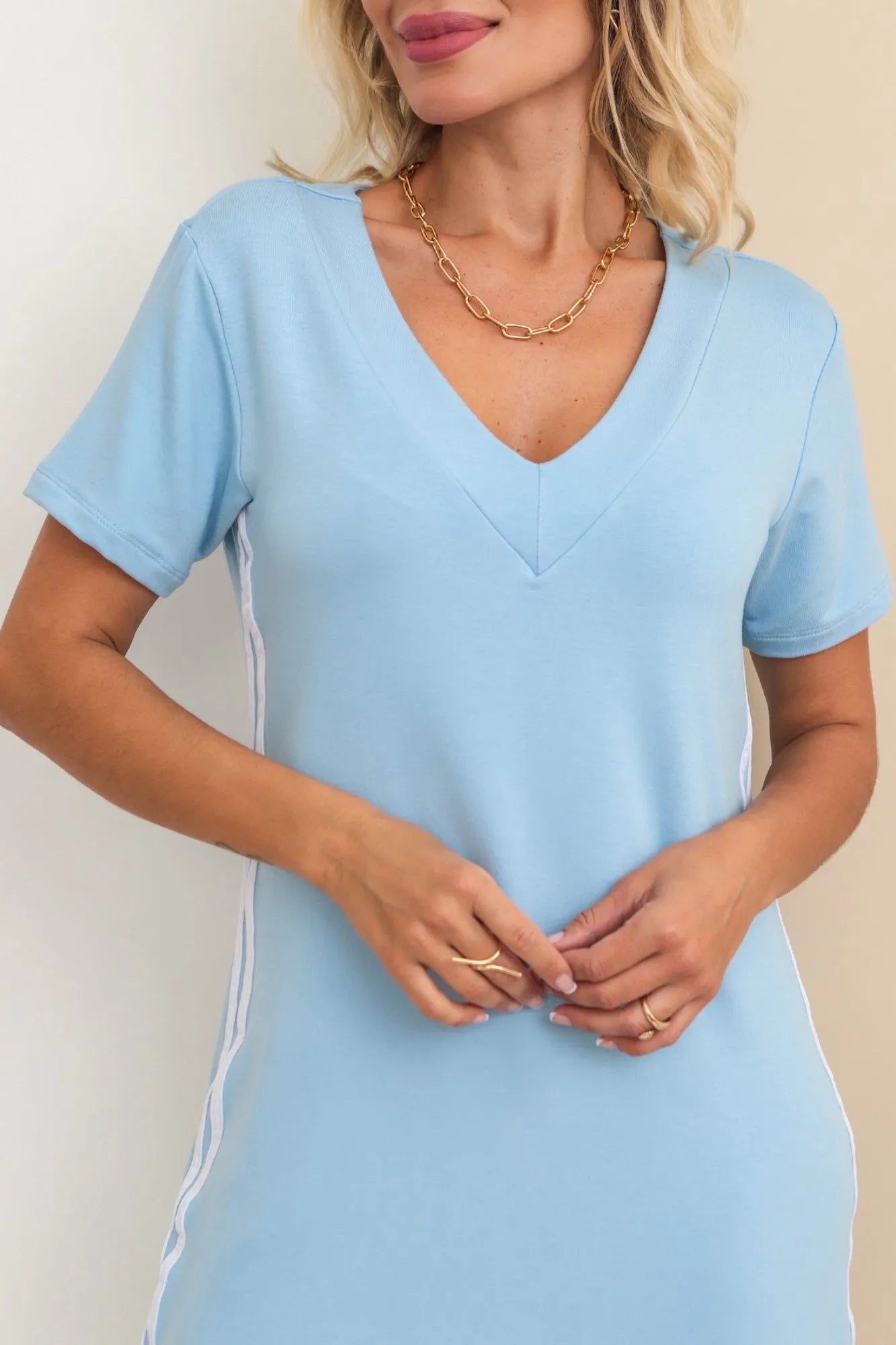 Vestido Encantado - Azul Candy