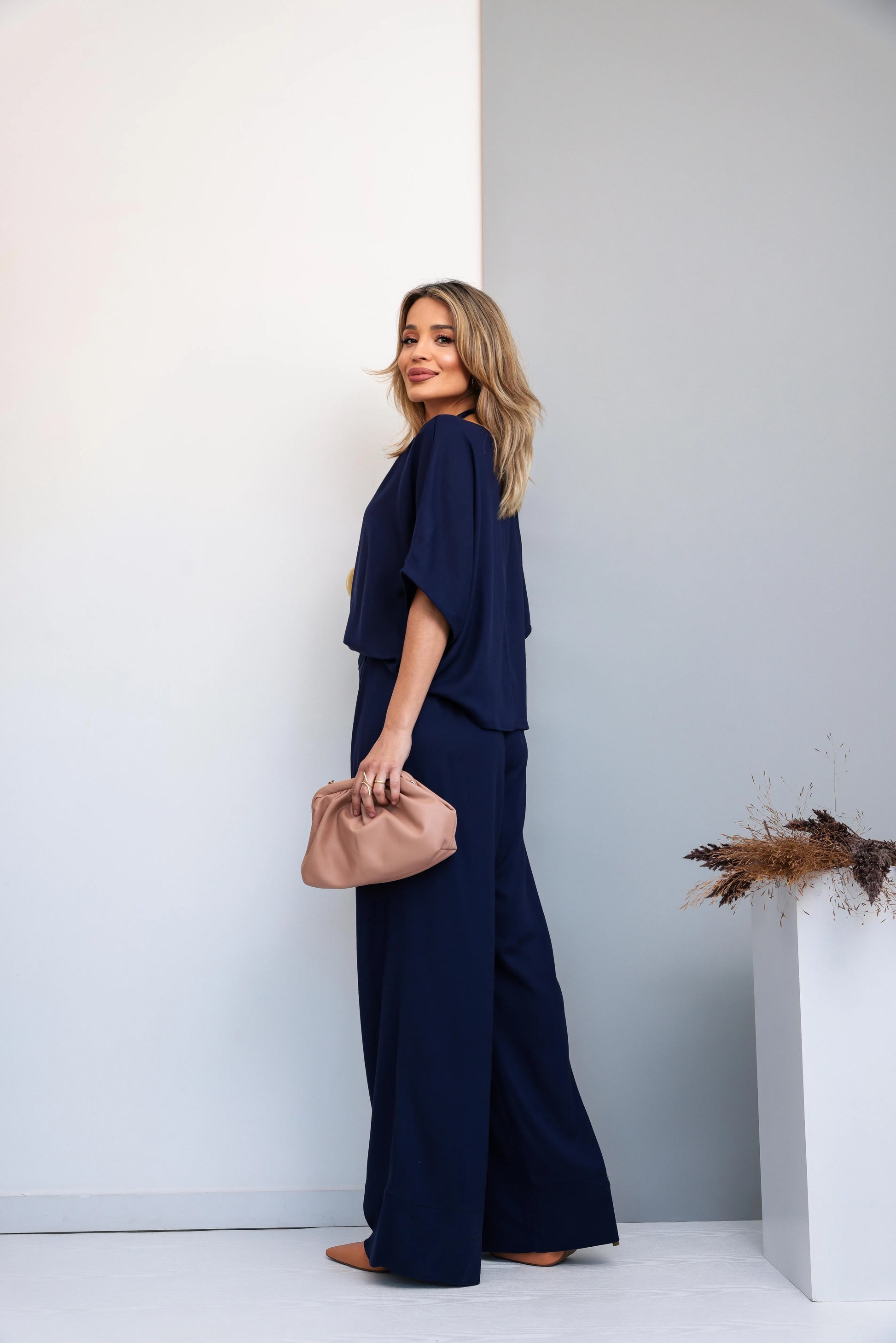 Conjunto Lys - Azul Marinho