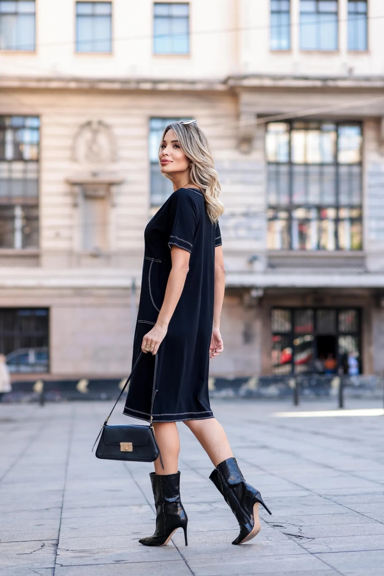 Vestido Roma - Preto