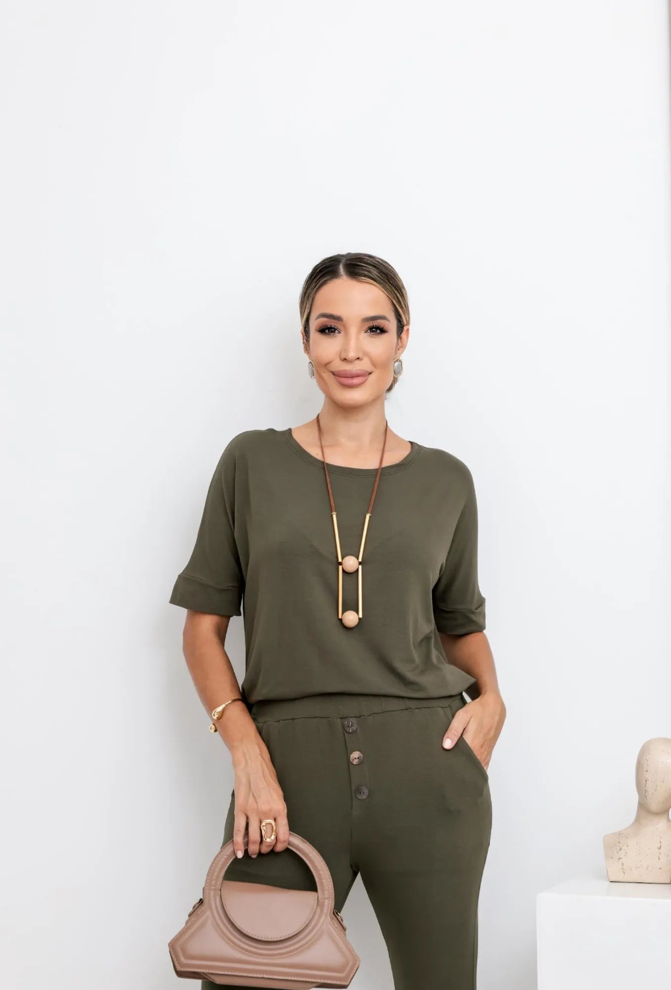 Conjunto Blend - Verde Militar