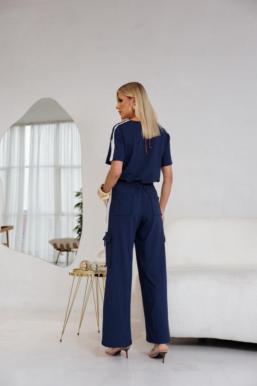 Conjunto Golden - Azul Marinho