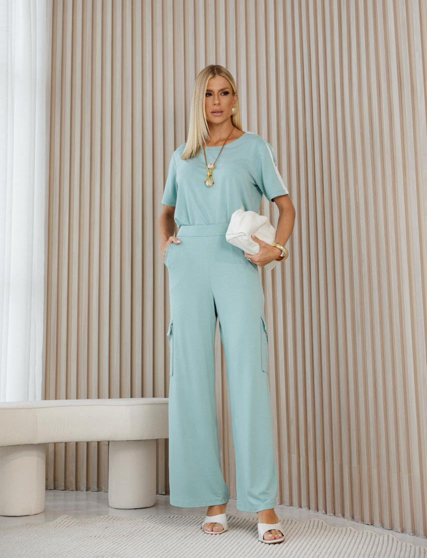 Conjunto Golden - Verde Acqua