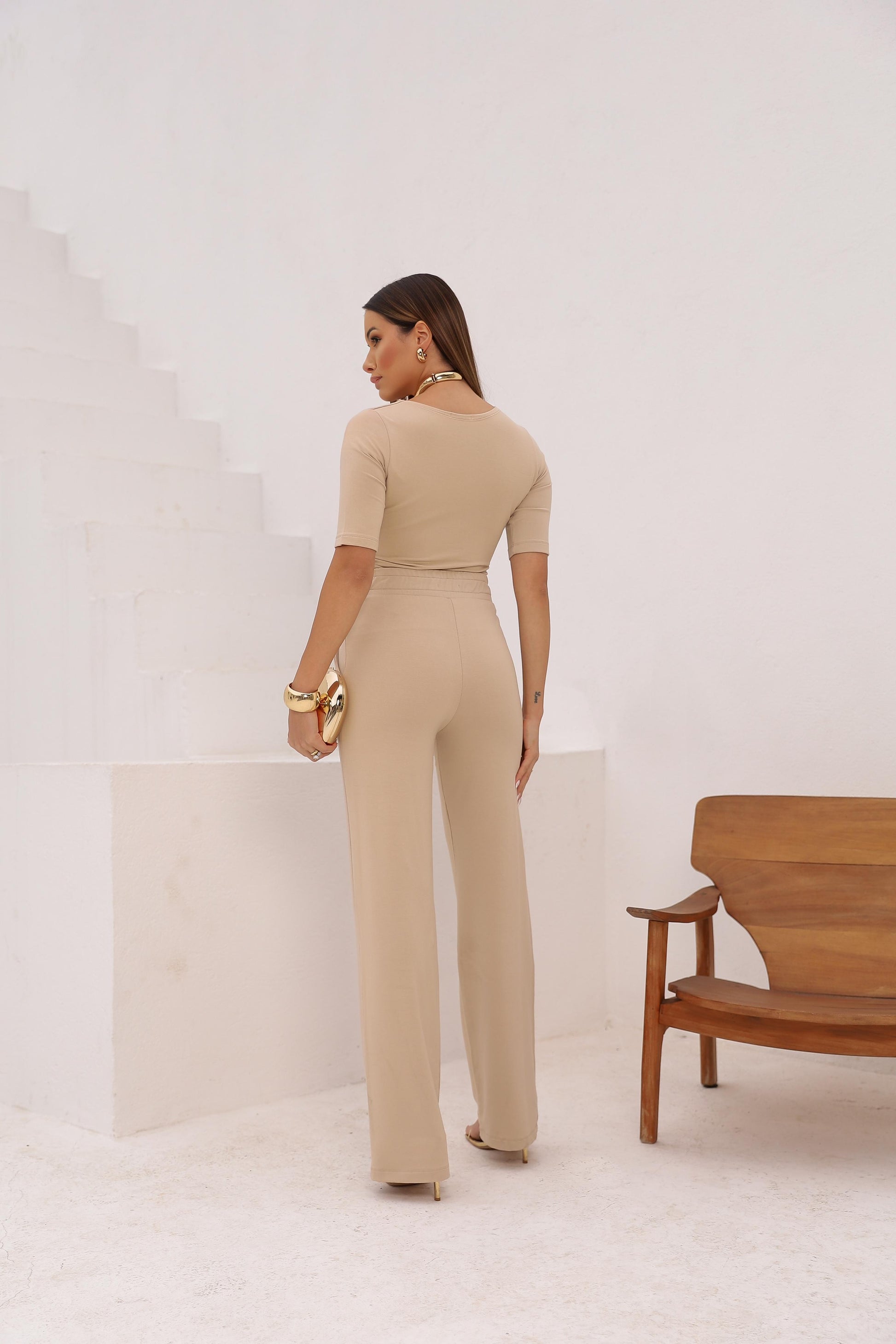 Conjunto Liora - Bege