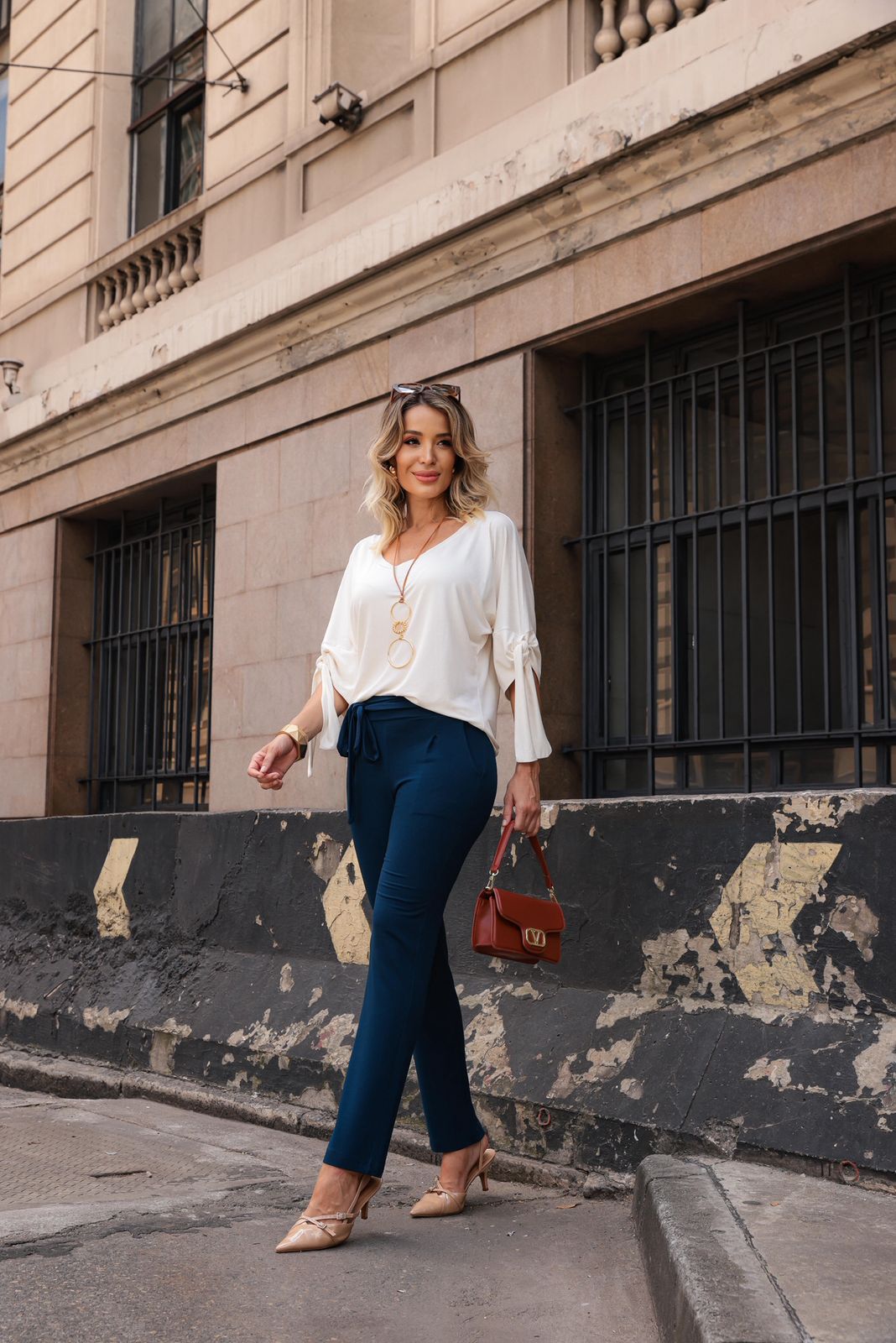 Conjunto Nice - Azul Marinho