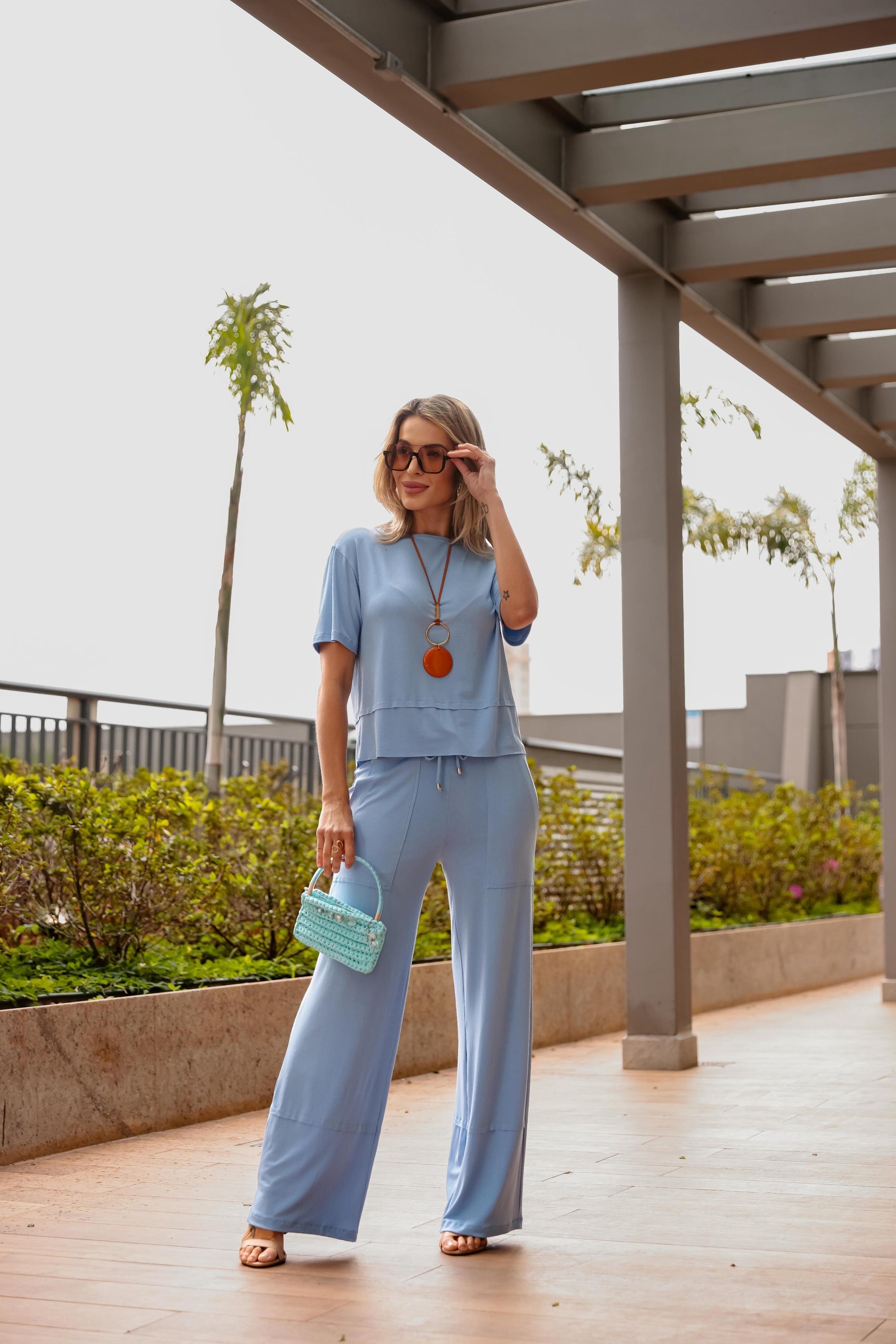 Conjunto Sailor - Azul Claro