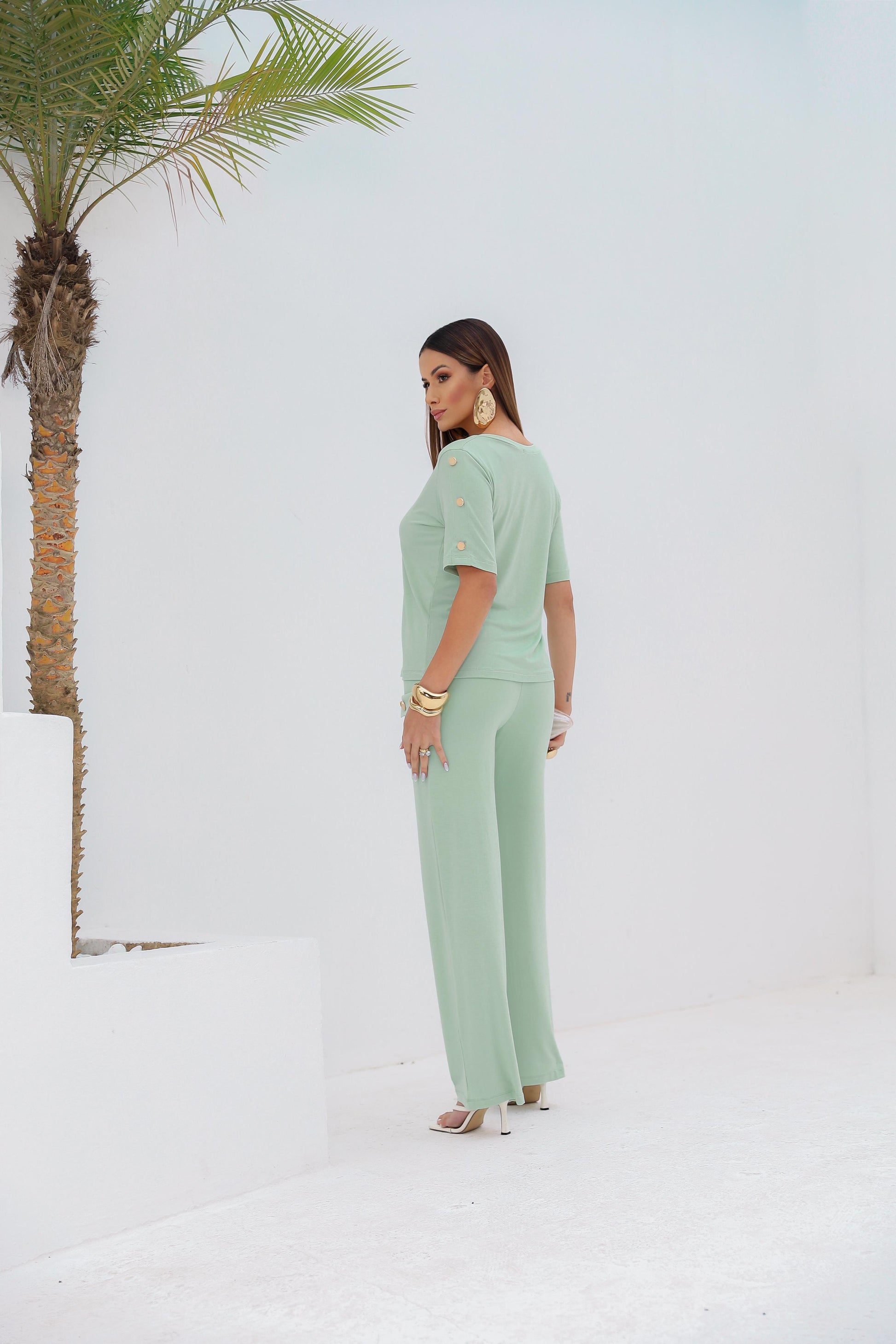 Conjunto Verano - Verde Acqua