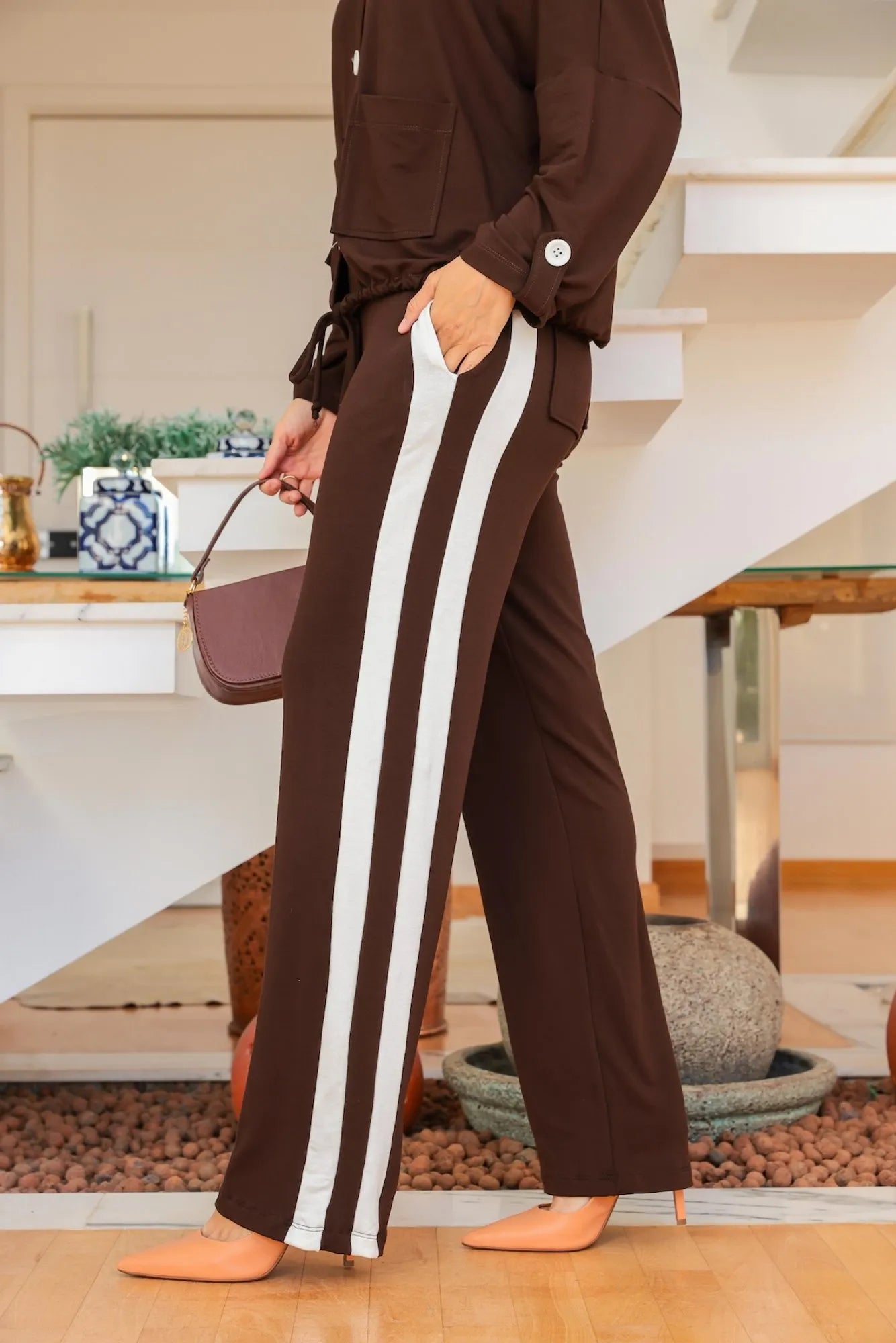 Conjunto Vogue - Marrom