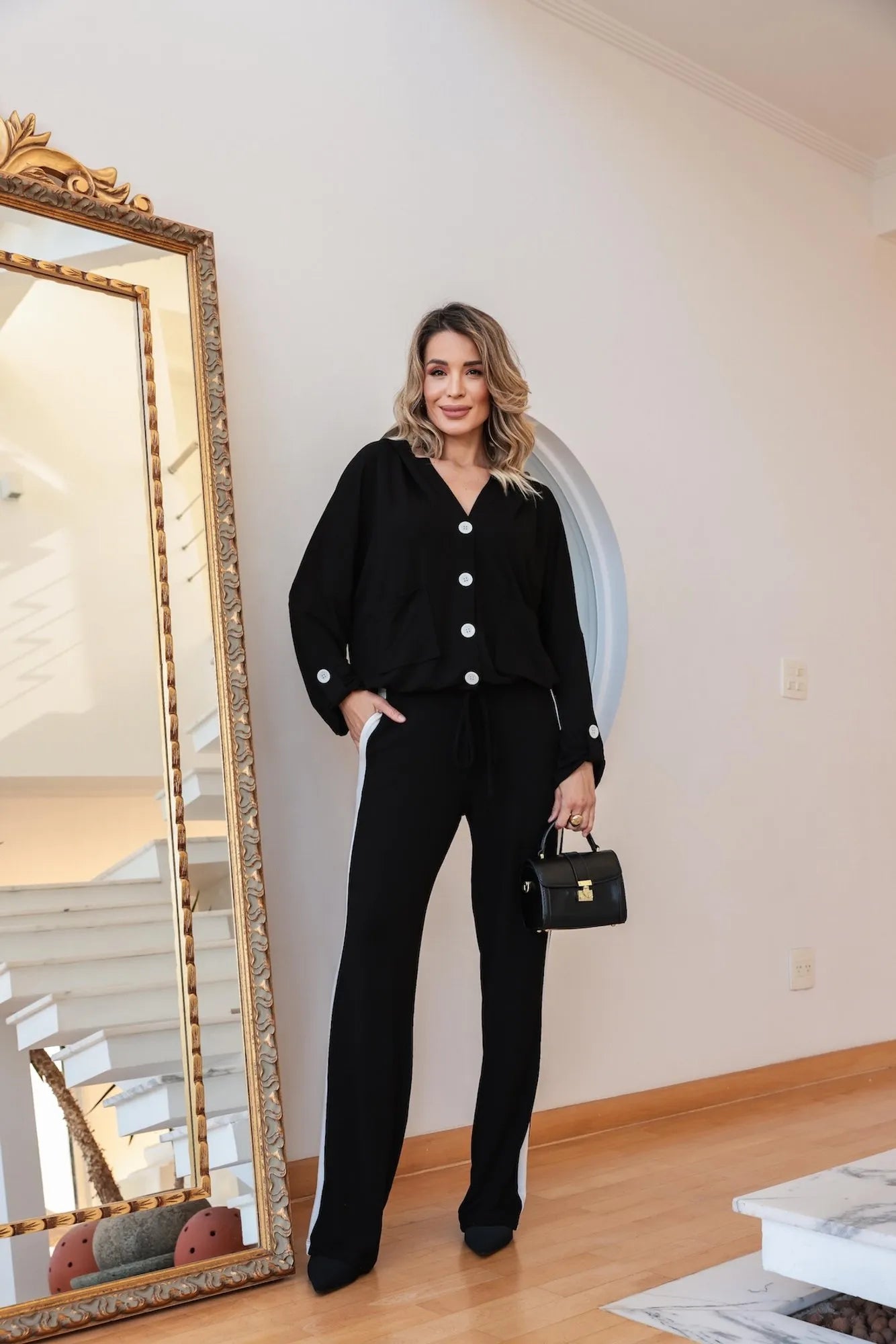 Conjunto Vogue - Preto