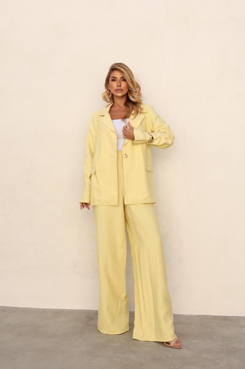 Conjunto Wafra - Amarelo