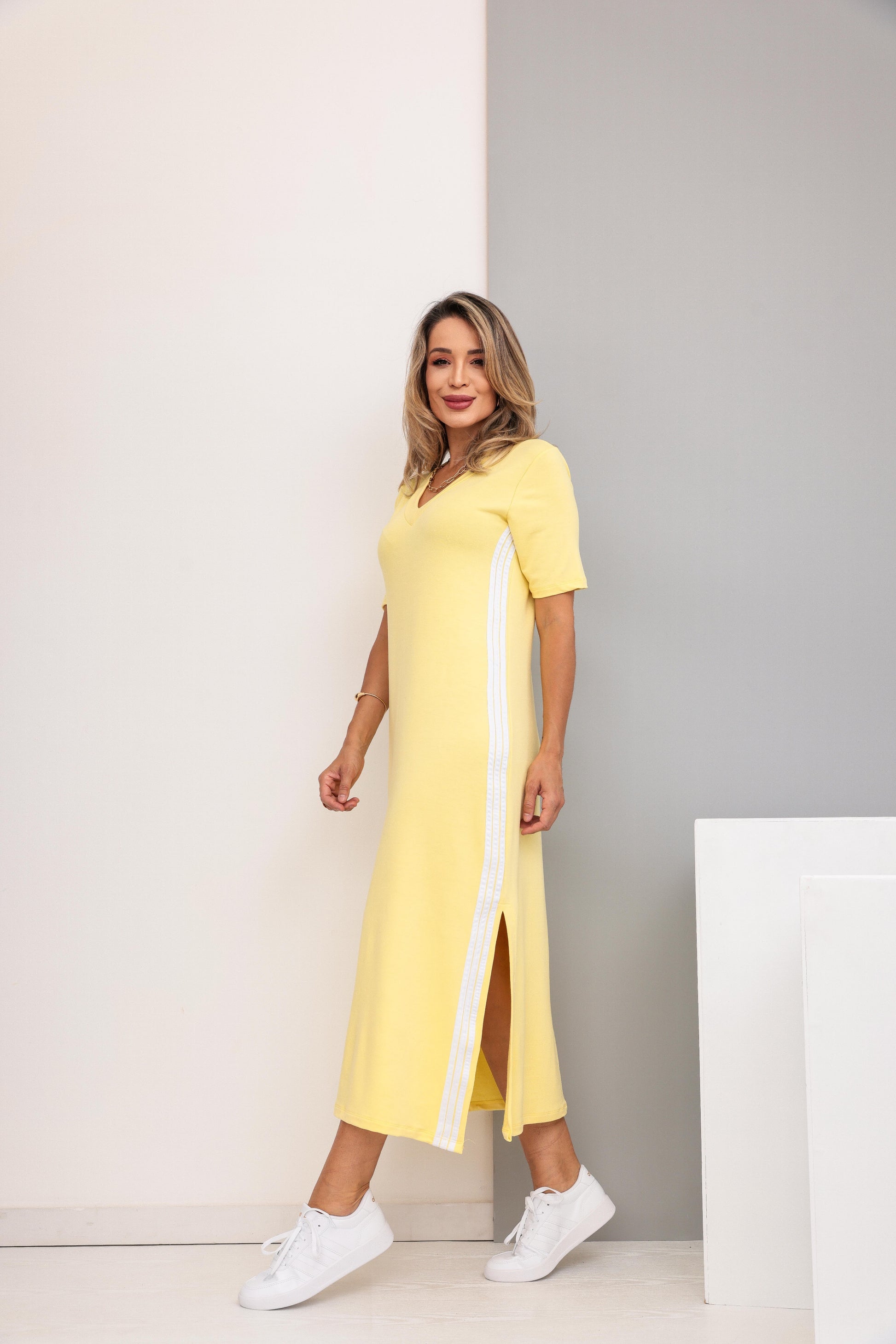 Vestido Cristal - Amarelo