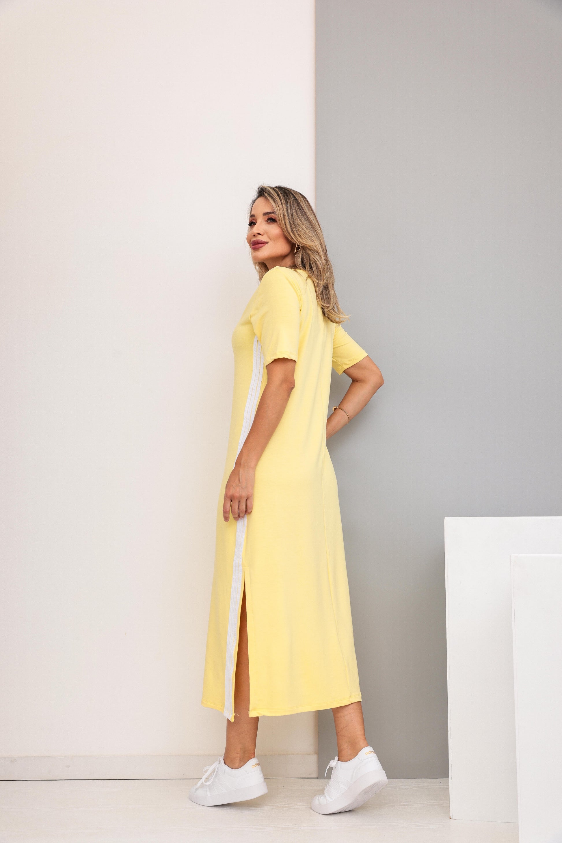 Vestido Cristal - Amarelo