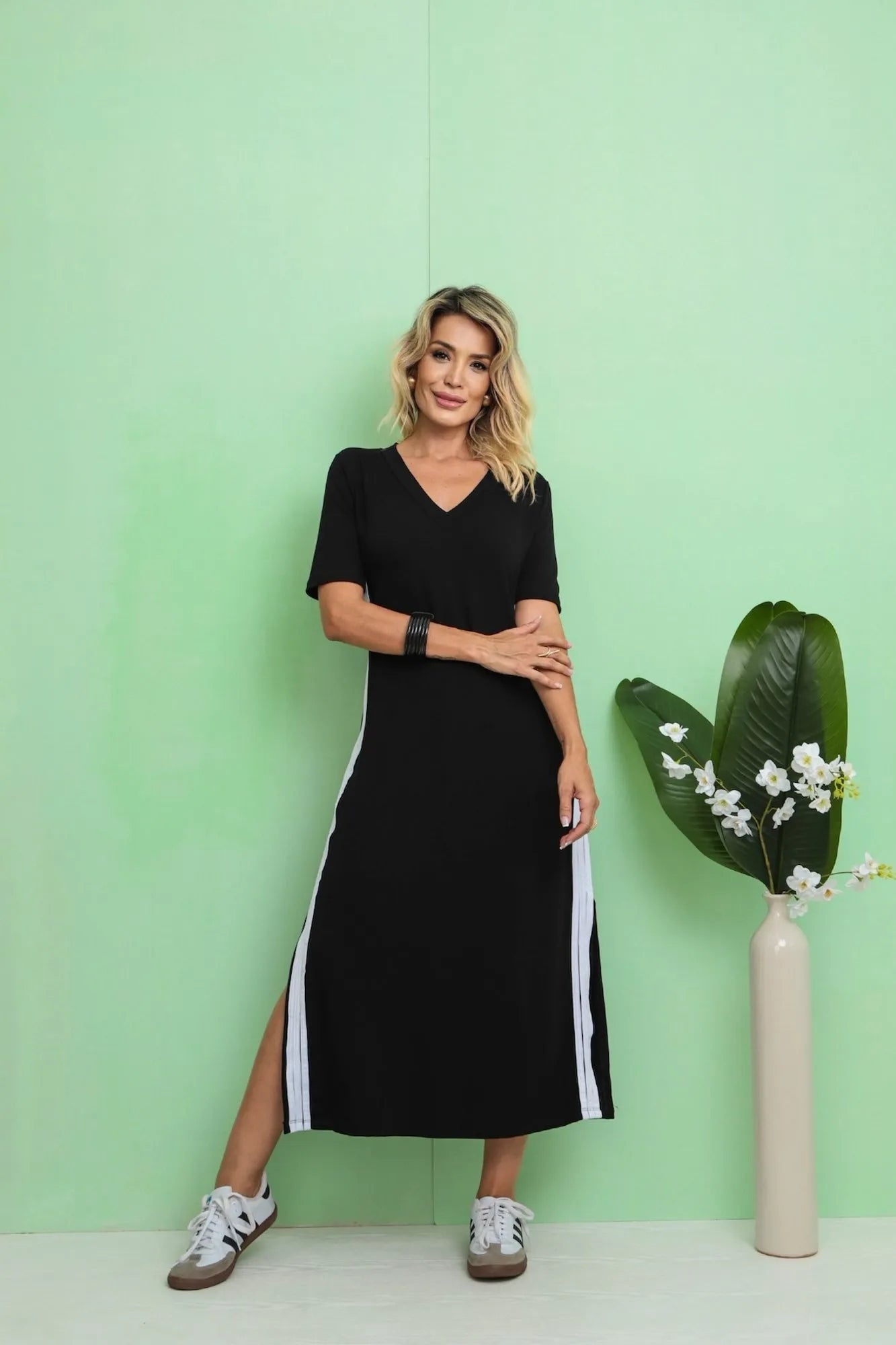 Vestido Cristal - Preto