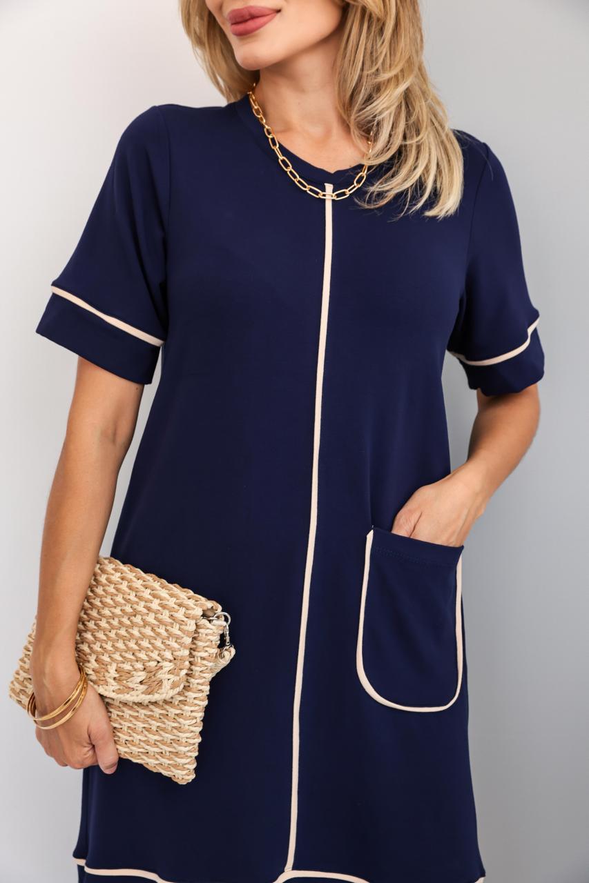 Vestido Dream - Azul Marinho