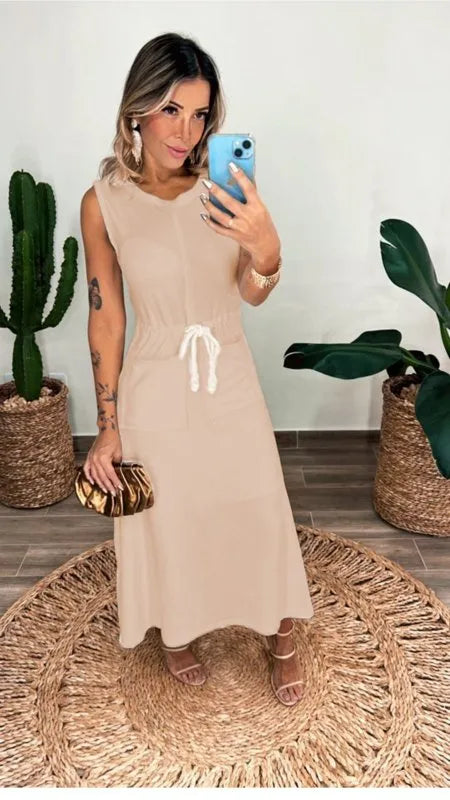Vestido Live - Nude