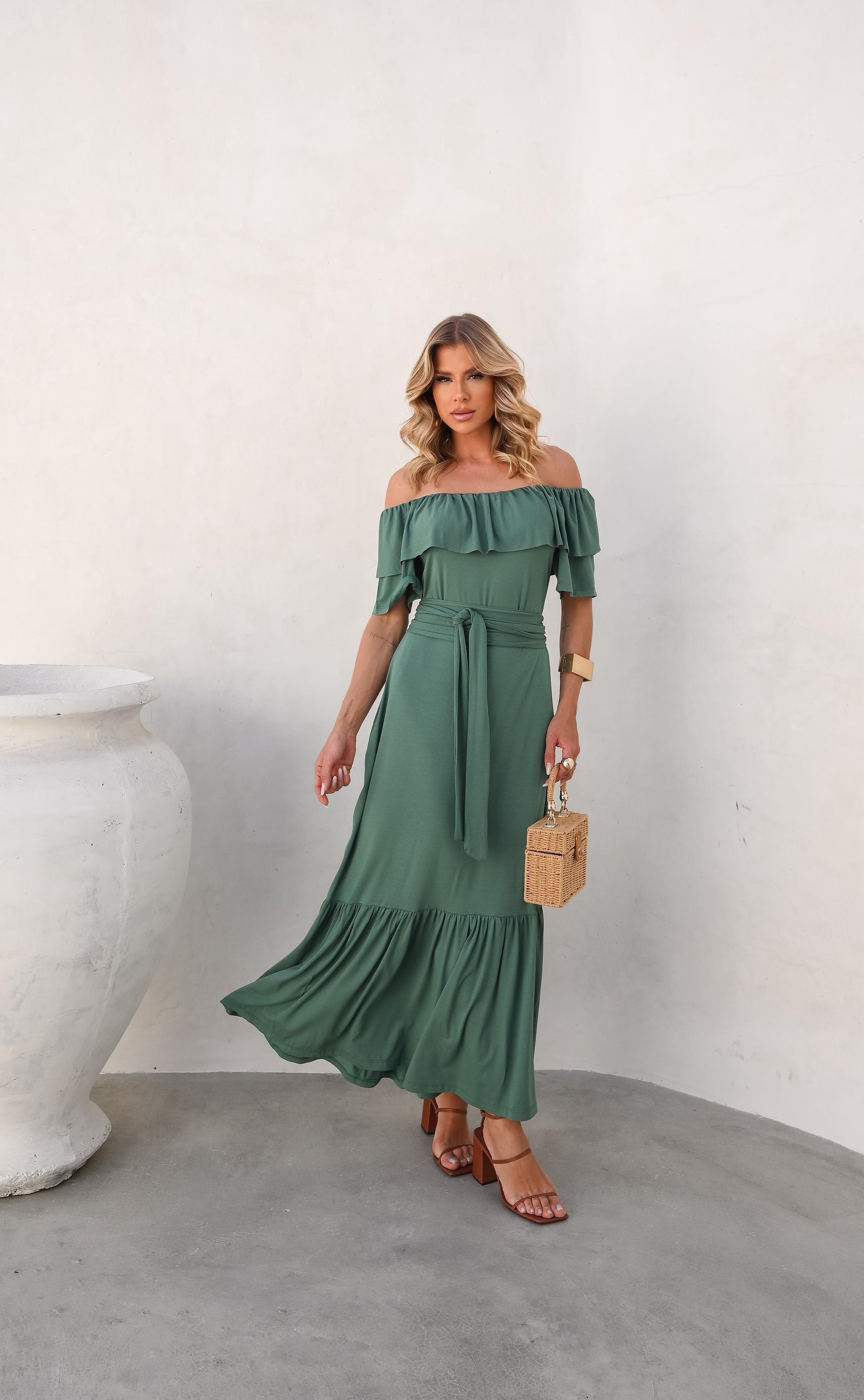 Vestido Merch - Verde