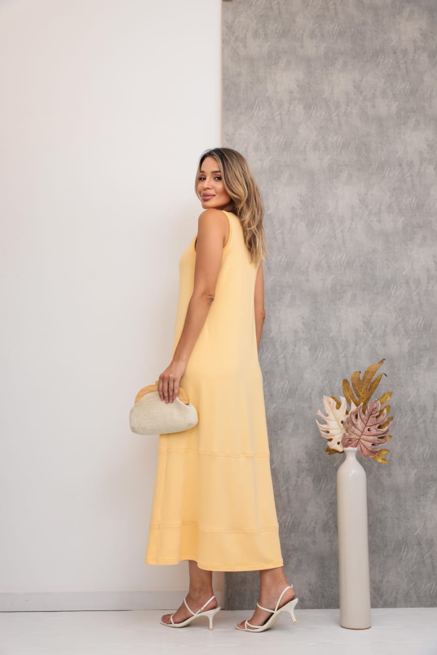 Vestido Nice - Amarelo