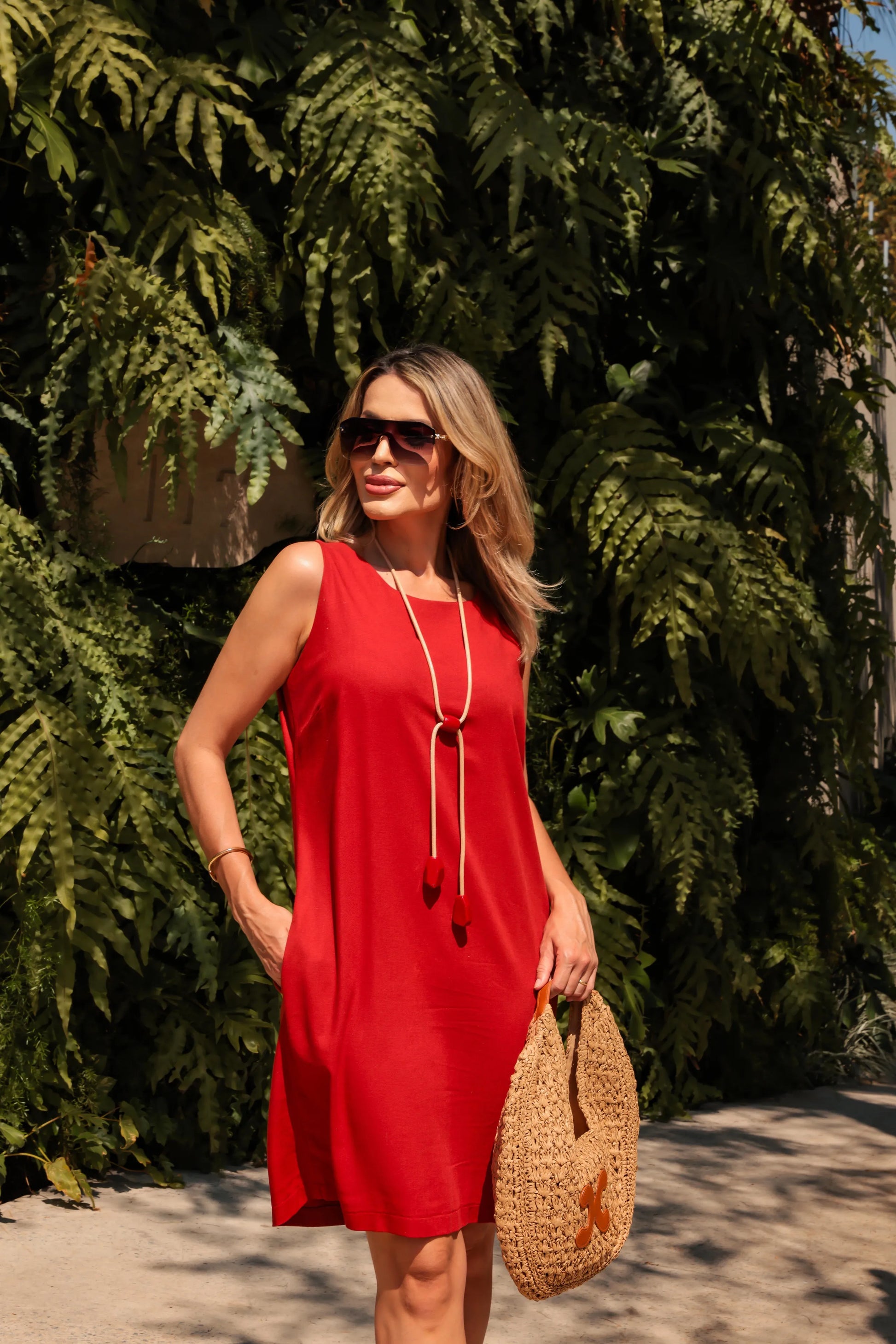 Vestido Pérola - Canela