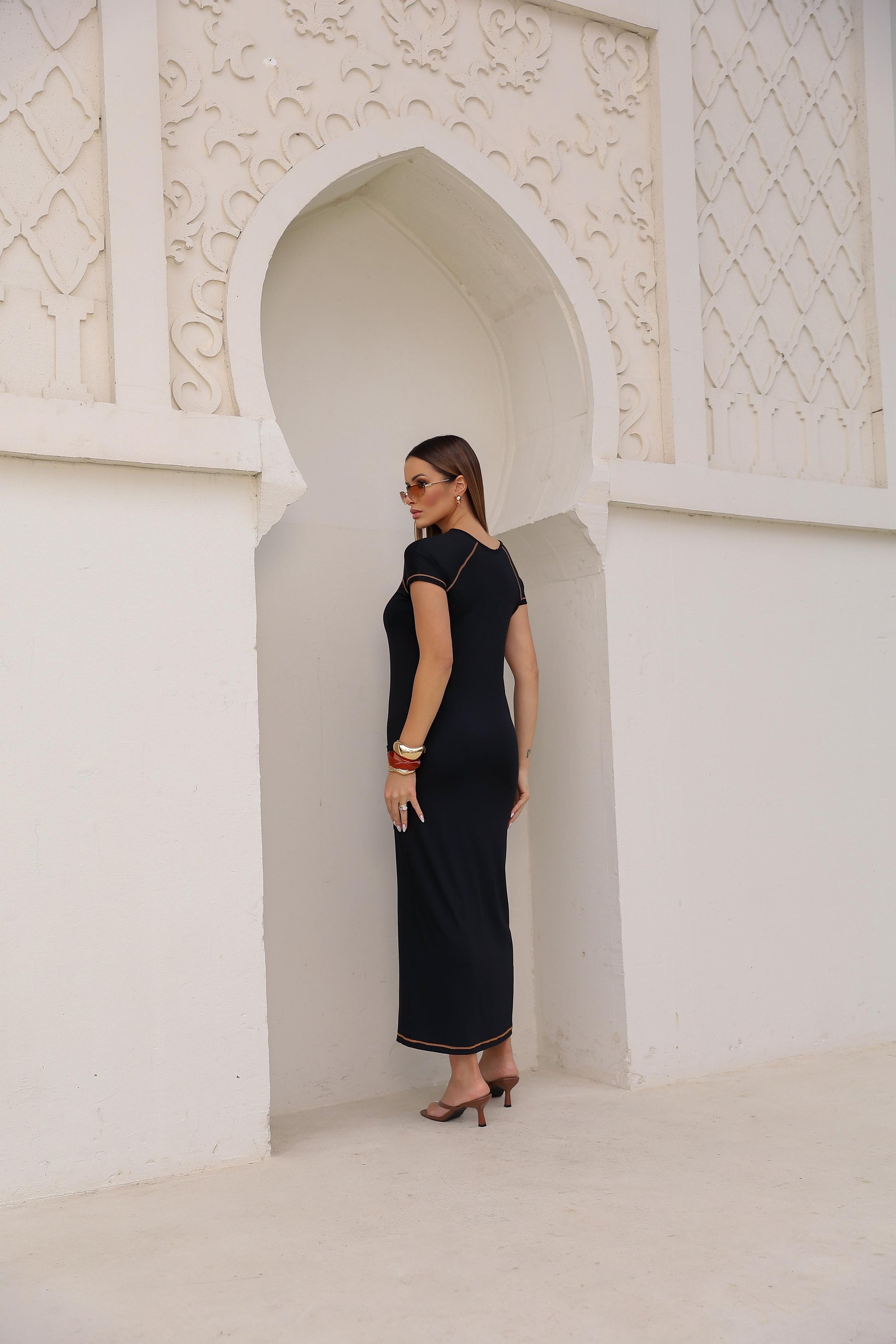 Vestido Sinai - Preto
