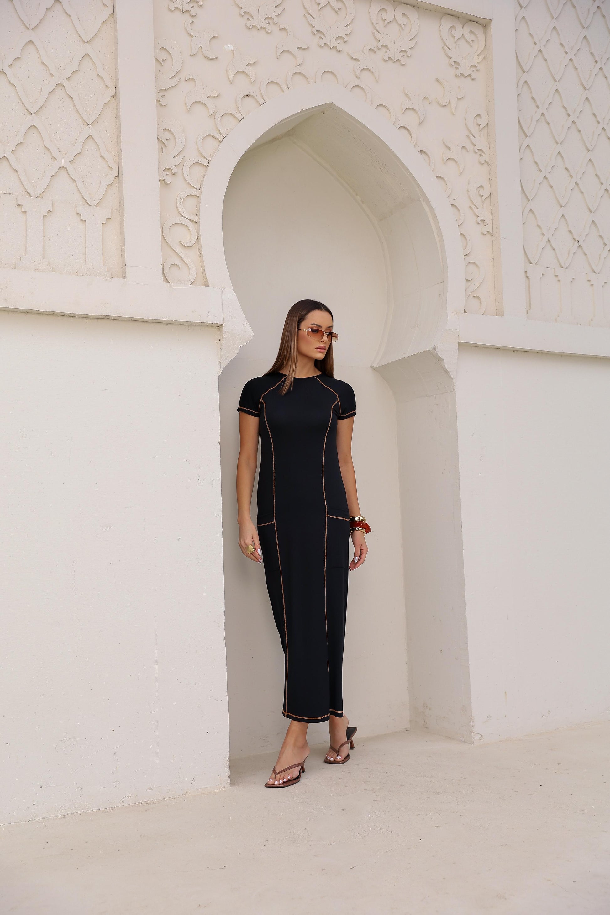 Vestido Sinai - Preto