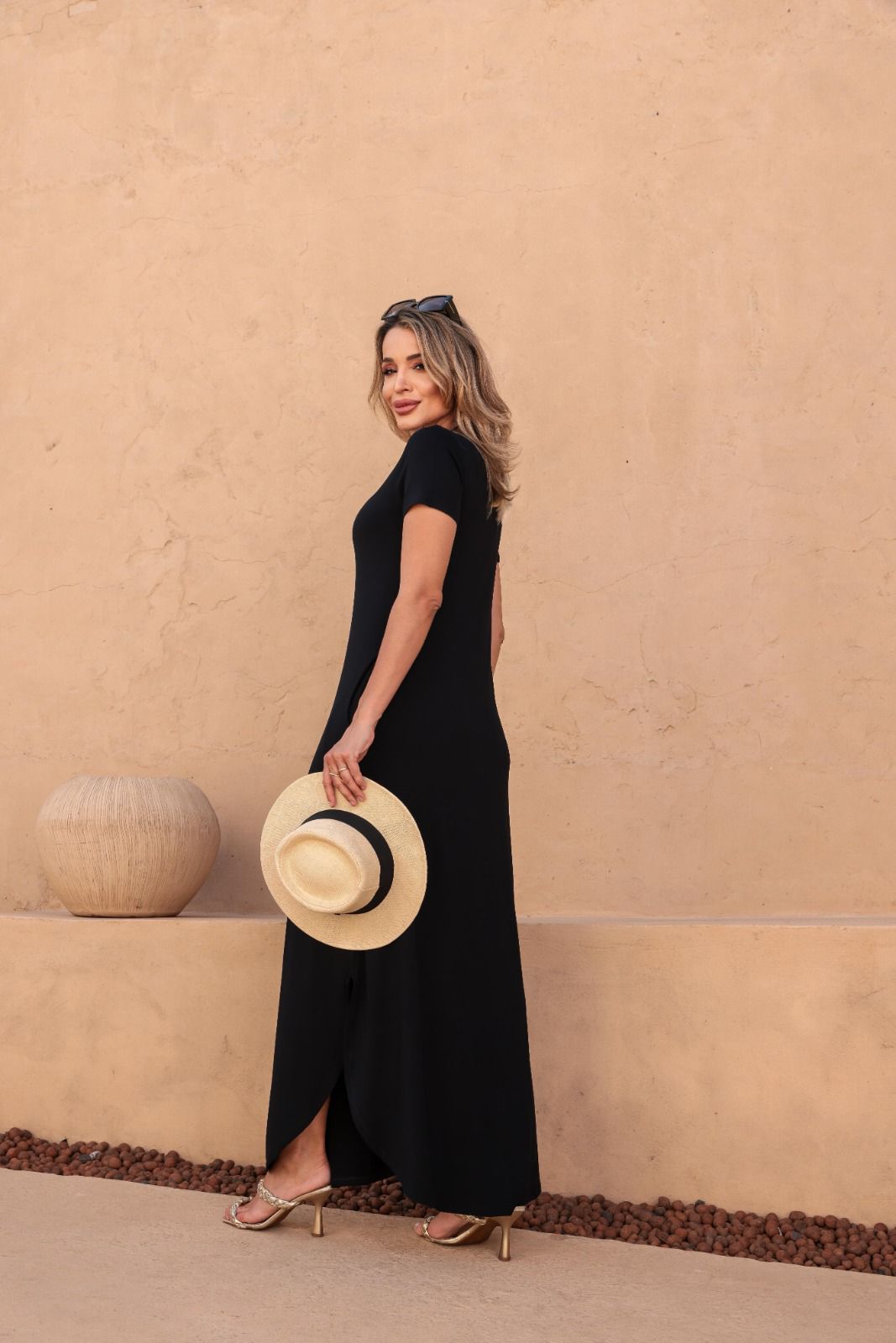 Vestido Solare - Preto