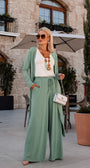 Conjunto Amalfi - Verde Acqua