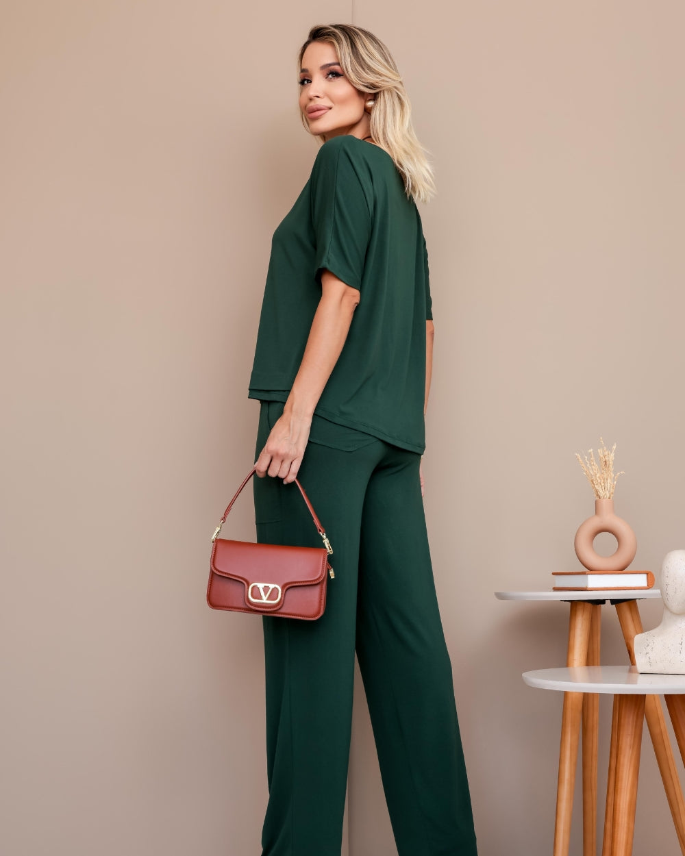 Conjunto Total Confort - Verde Musgo