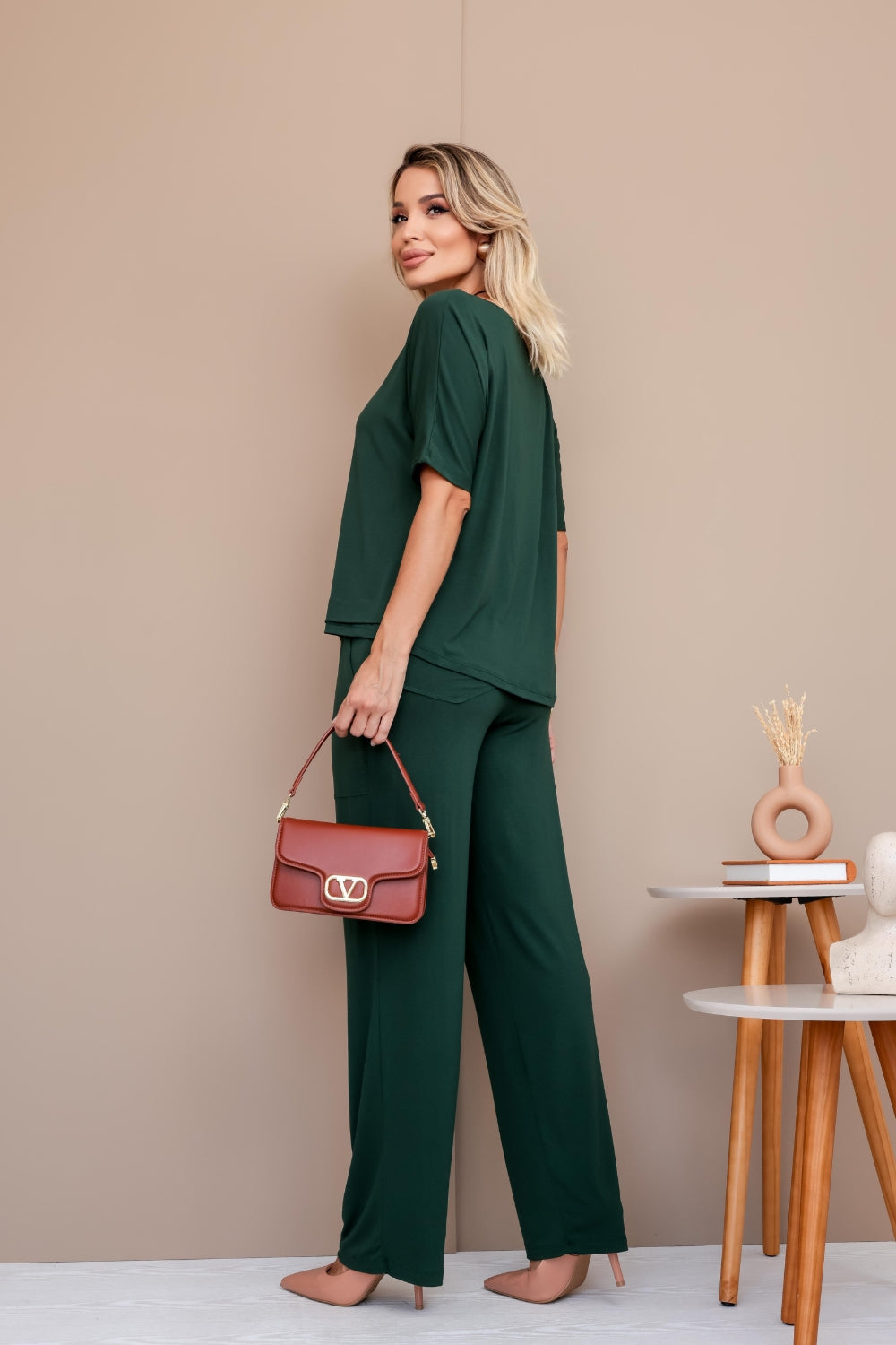 Conjunto Total Confort - Verde Musgo
