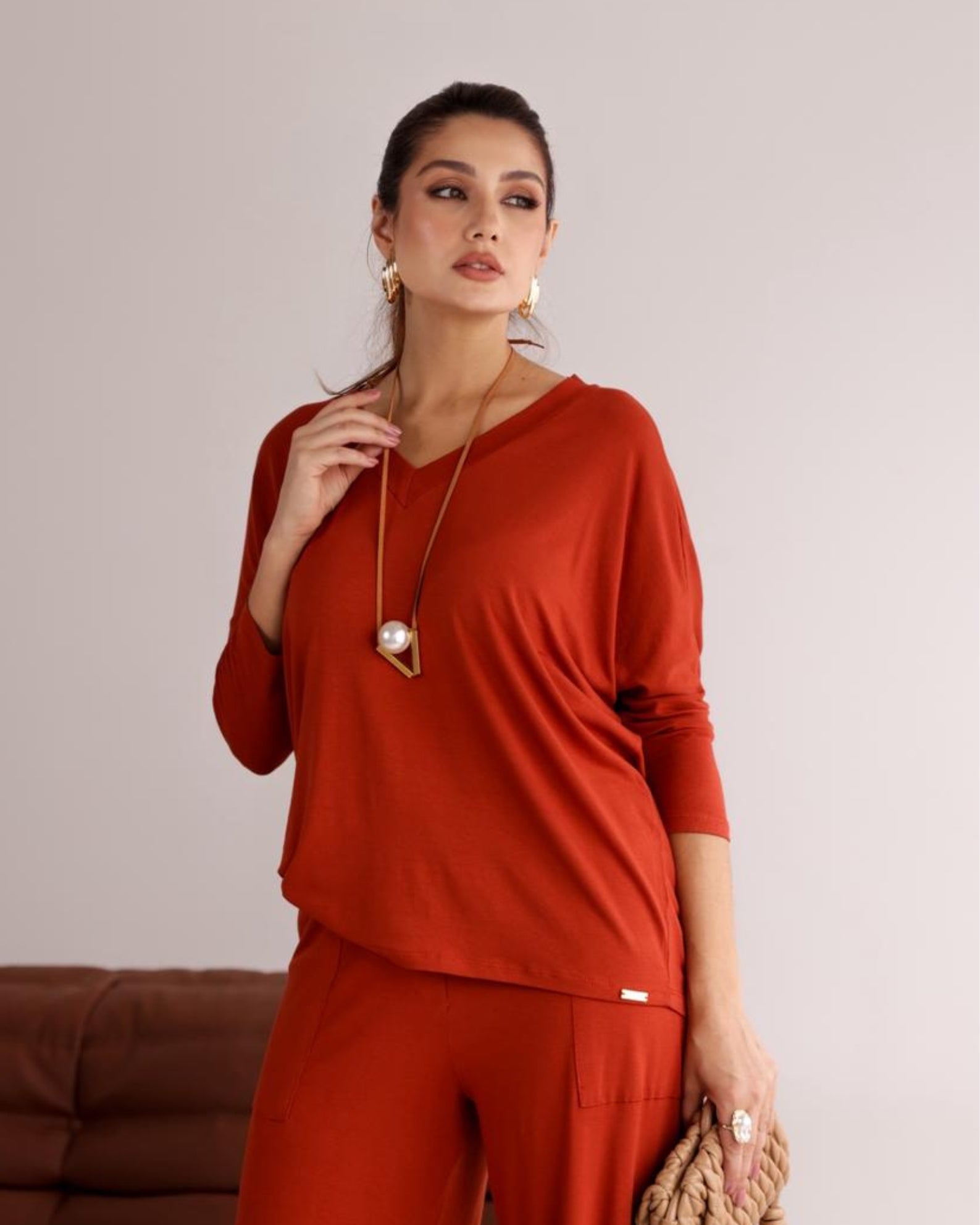 Conjunto Max Confort - Terracota