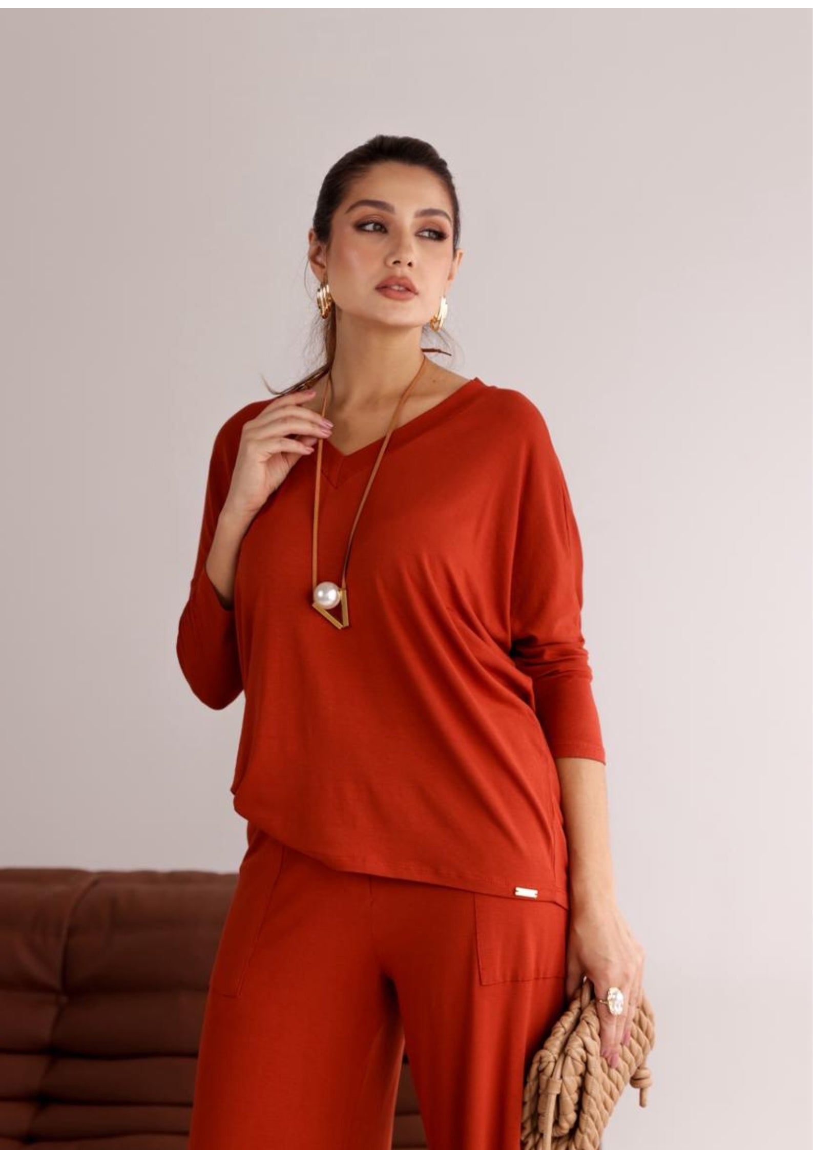Conjunto Max Confort - Terracota