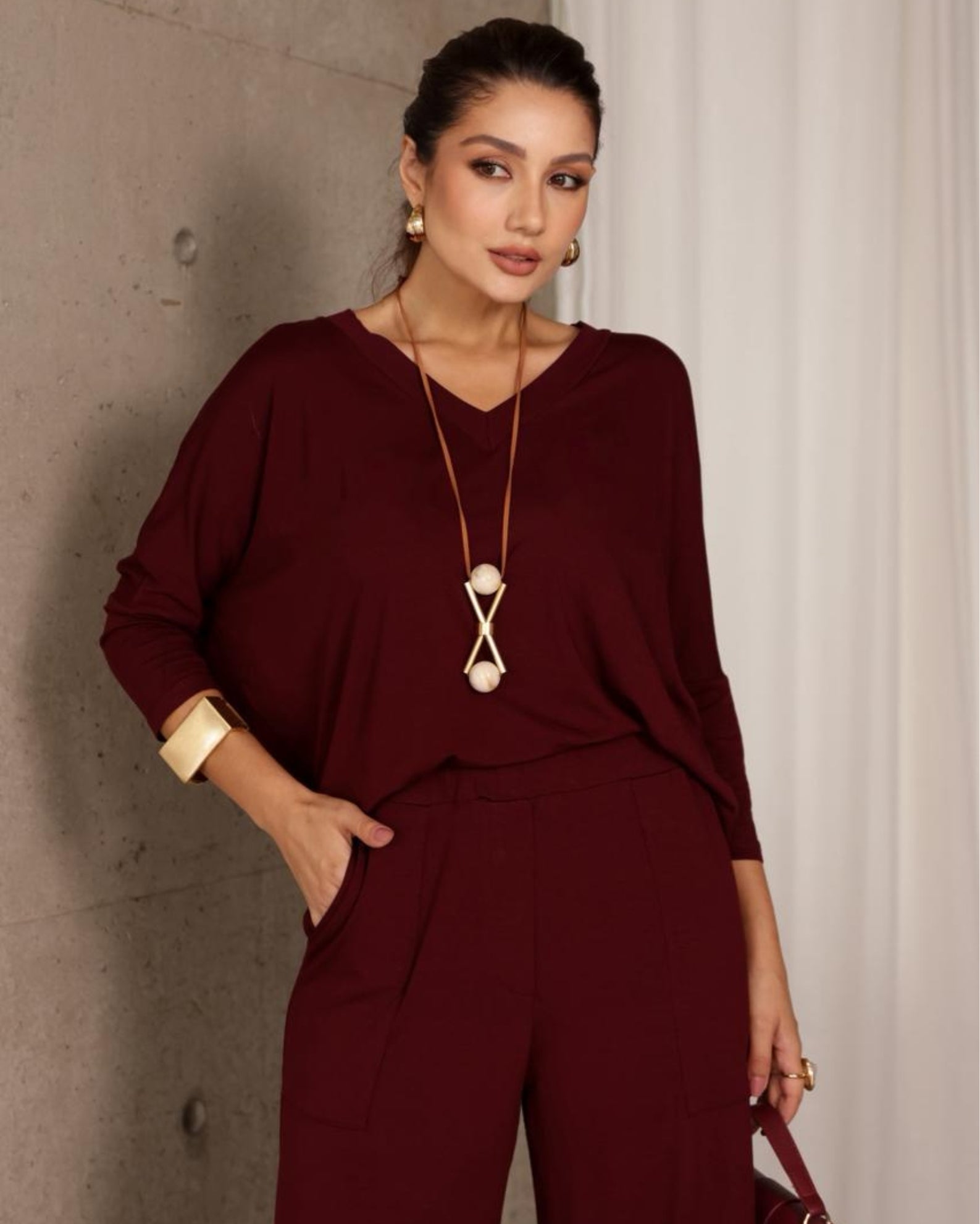 Conjunto Max Confort - Marsala