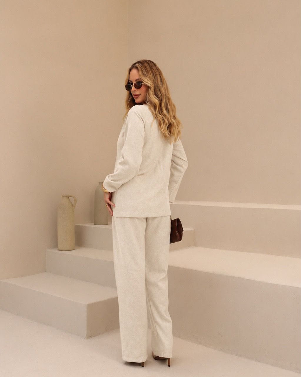 Conjunto Blazer Siena - Off White