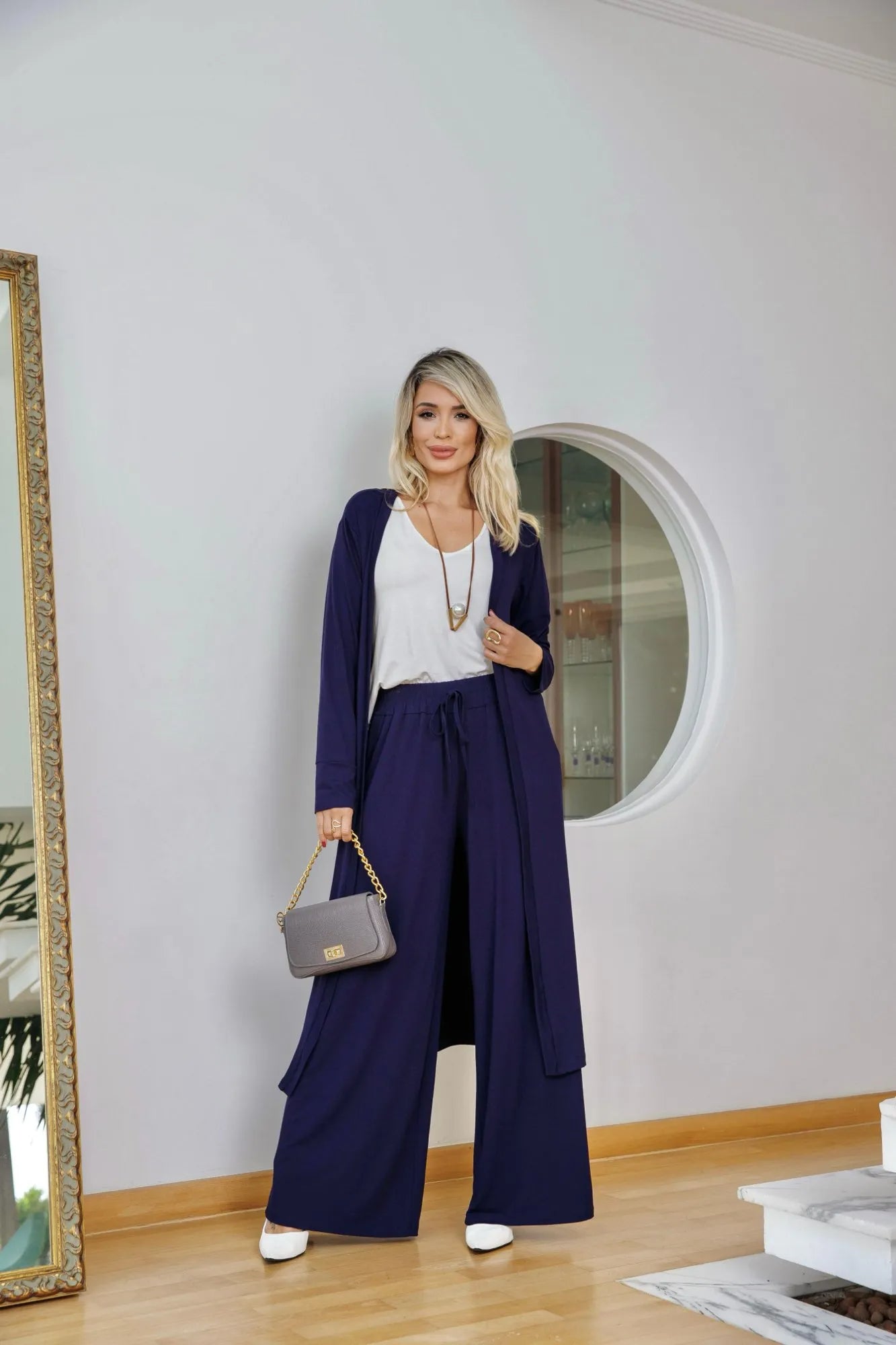 Conjunto Amalfi - Azul Marinho