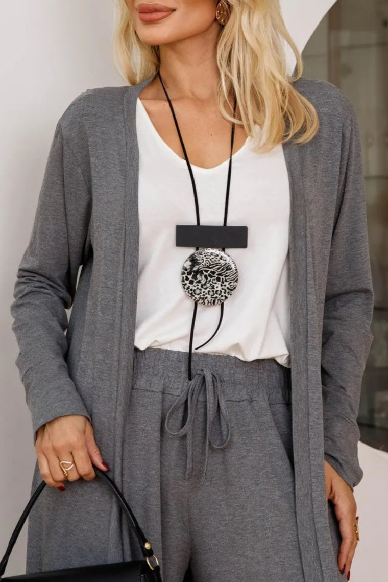 Conjunto Amalfi - Cinza