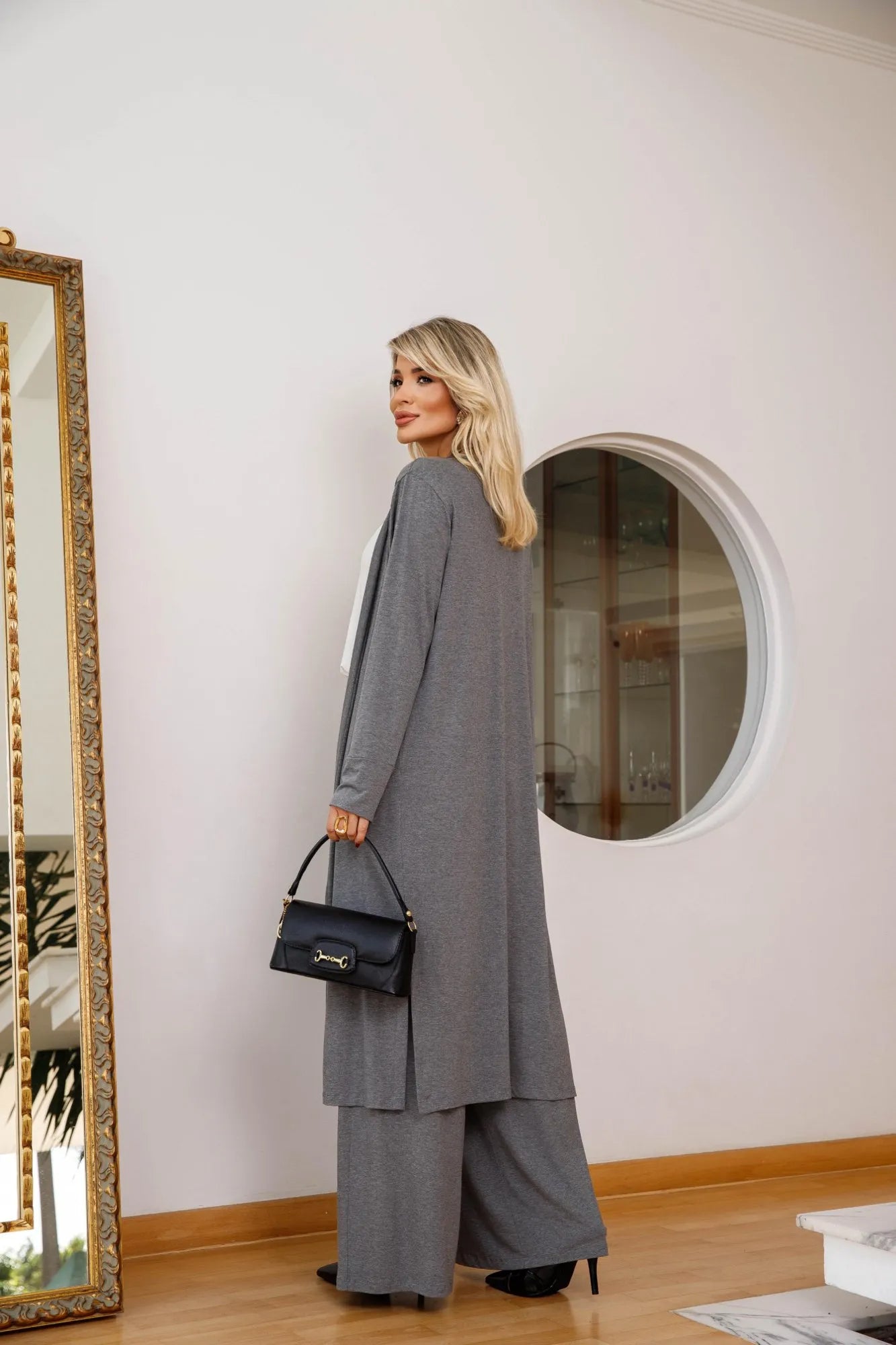 Conjunto Amalfi - Cinza