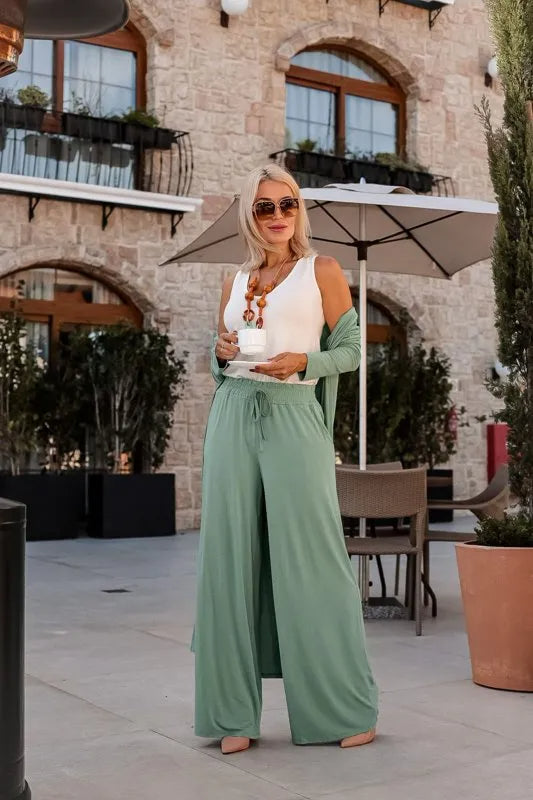 Conjunto Amalfi - Verde Acqua