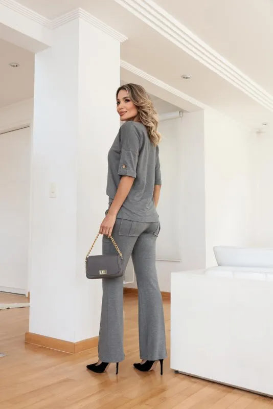 Conjunto Madrid - Cinza