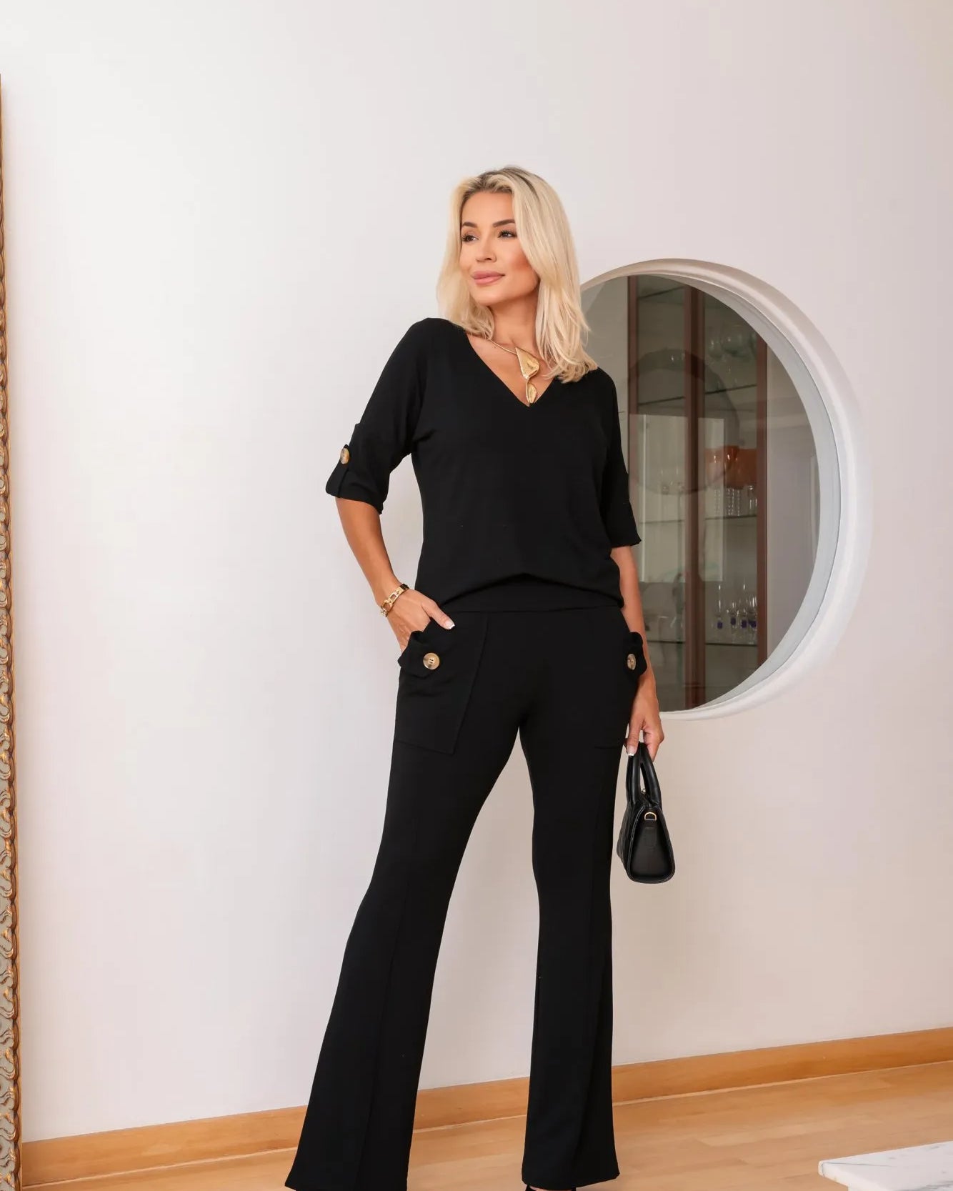 Conjunto Madrid - Preto
