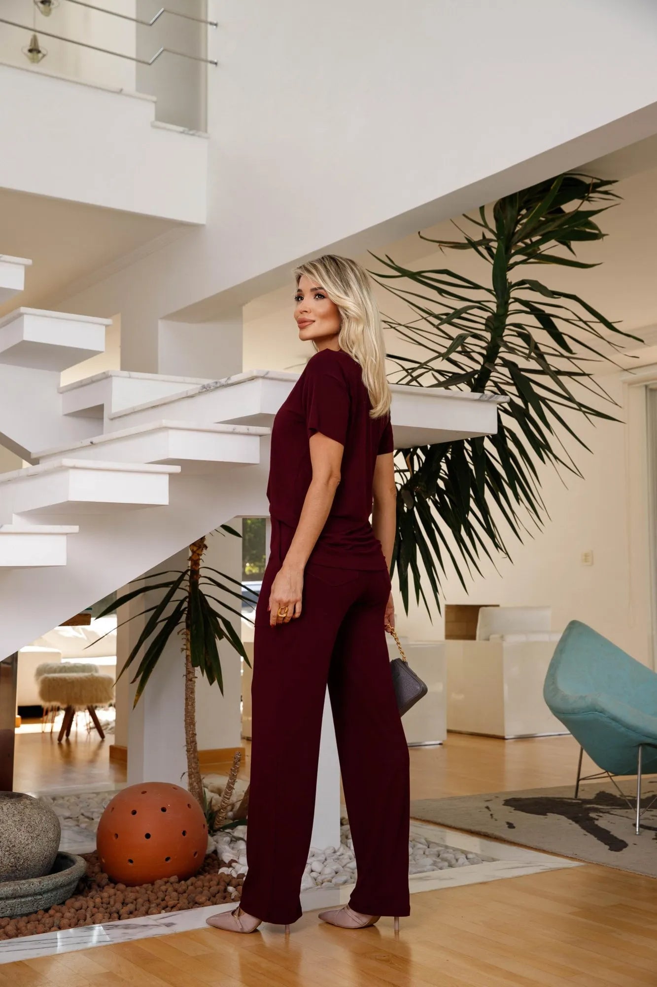 Conjunto Mega Confort - Marsala