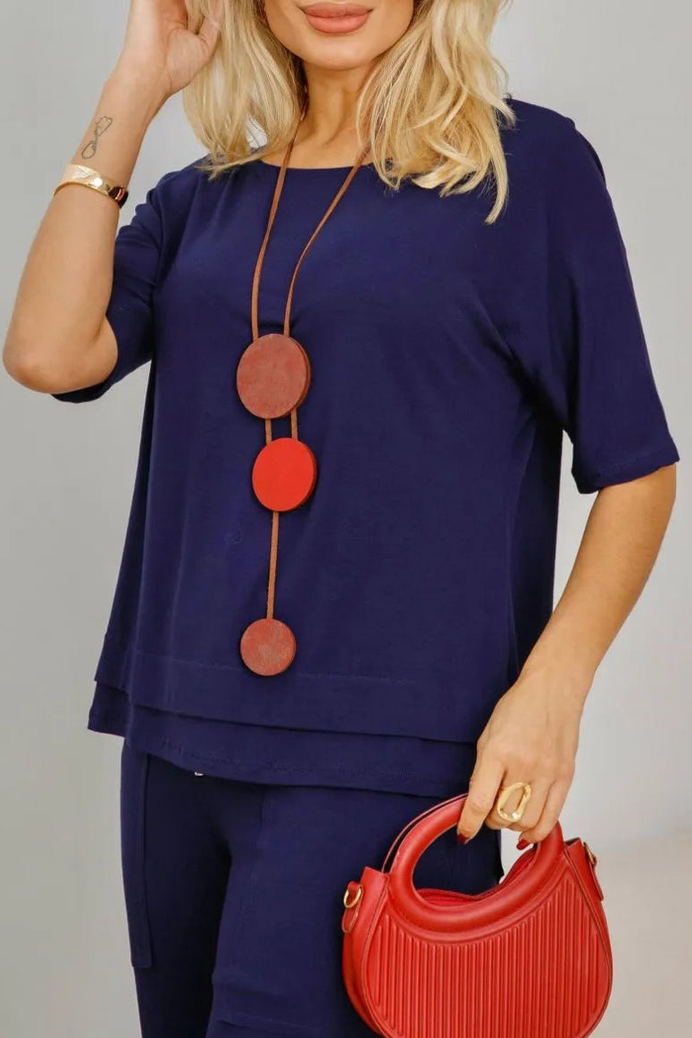 Conjunto Total Confort - Azul Marinho