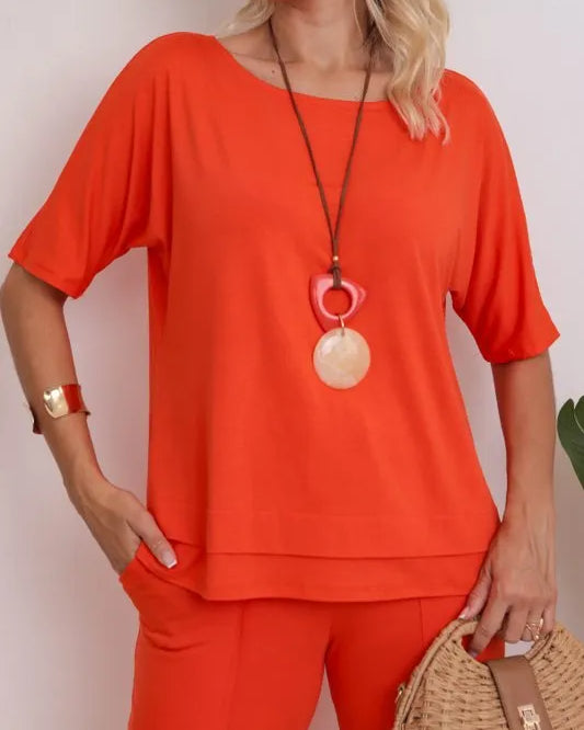 Conjunto Total Confort - Coral