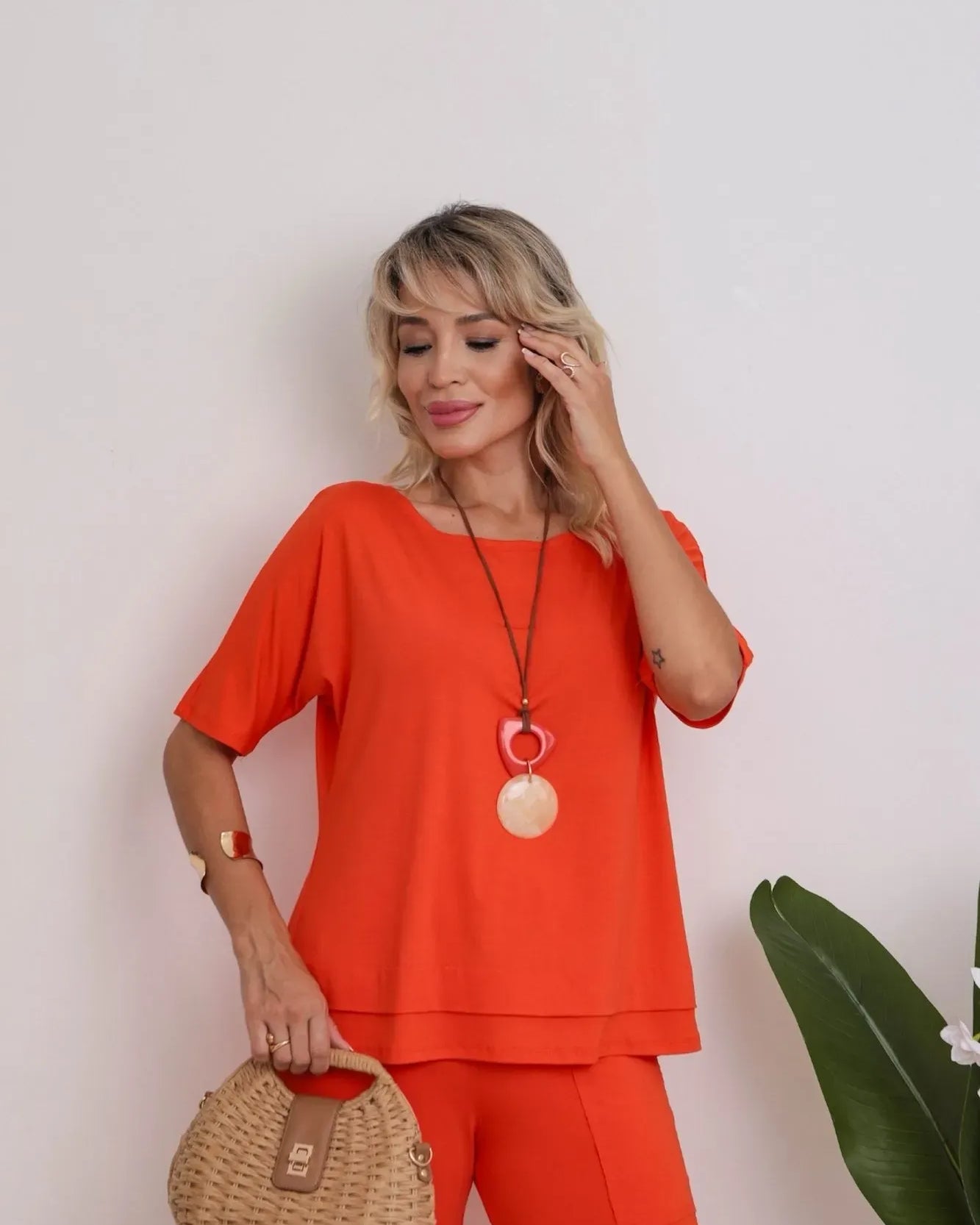 Conjunto Total Confort - Coral
